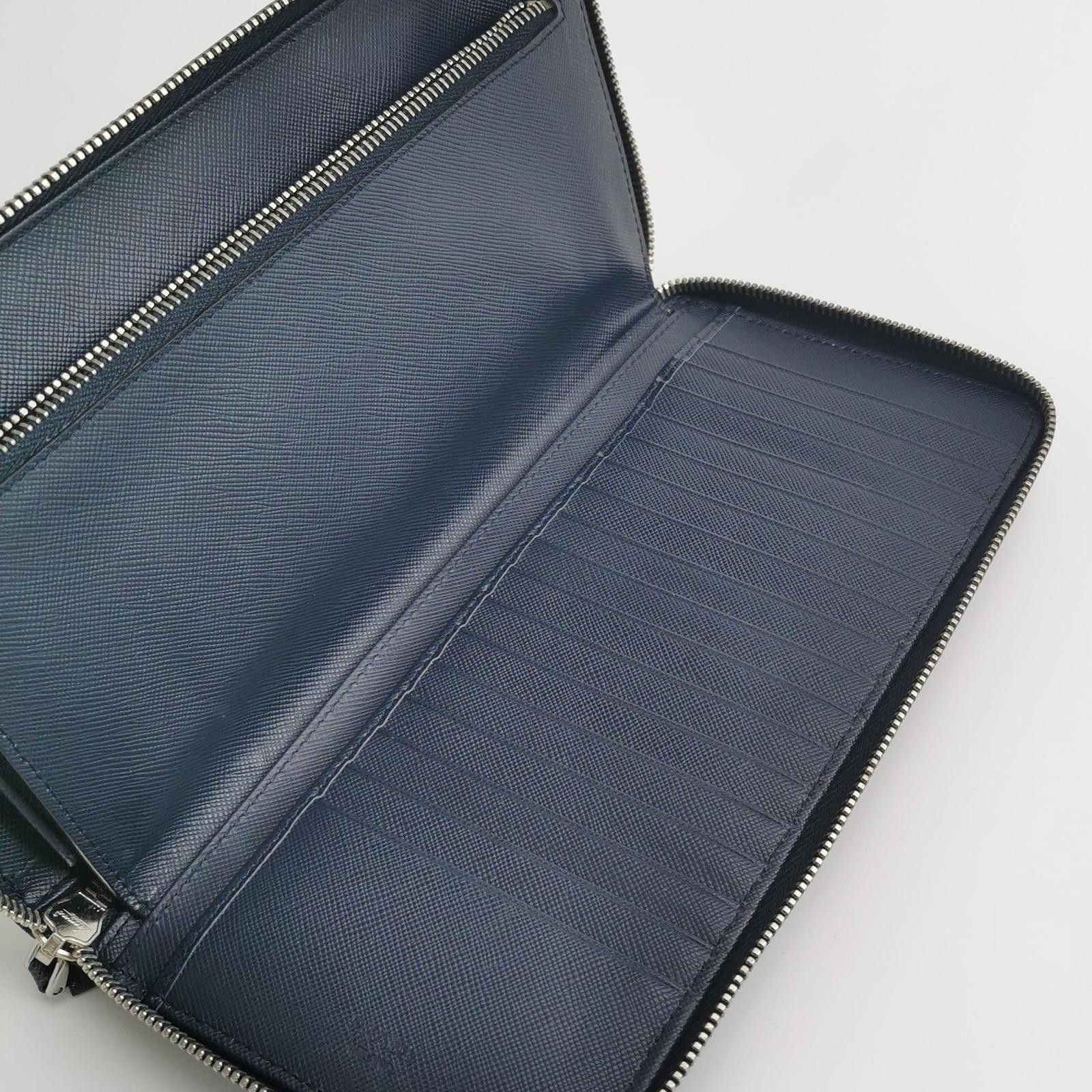 Prada Prada Saffiano Zip-Around Wallet Size ONE SIZE - 6 Thumbnail