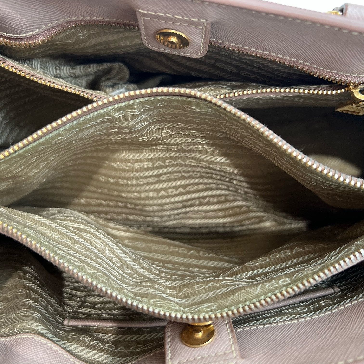 Prada Prada Saffiano Leather Galleria Handle Bag Size ONE SIZE - 5 Thumbnail