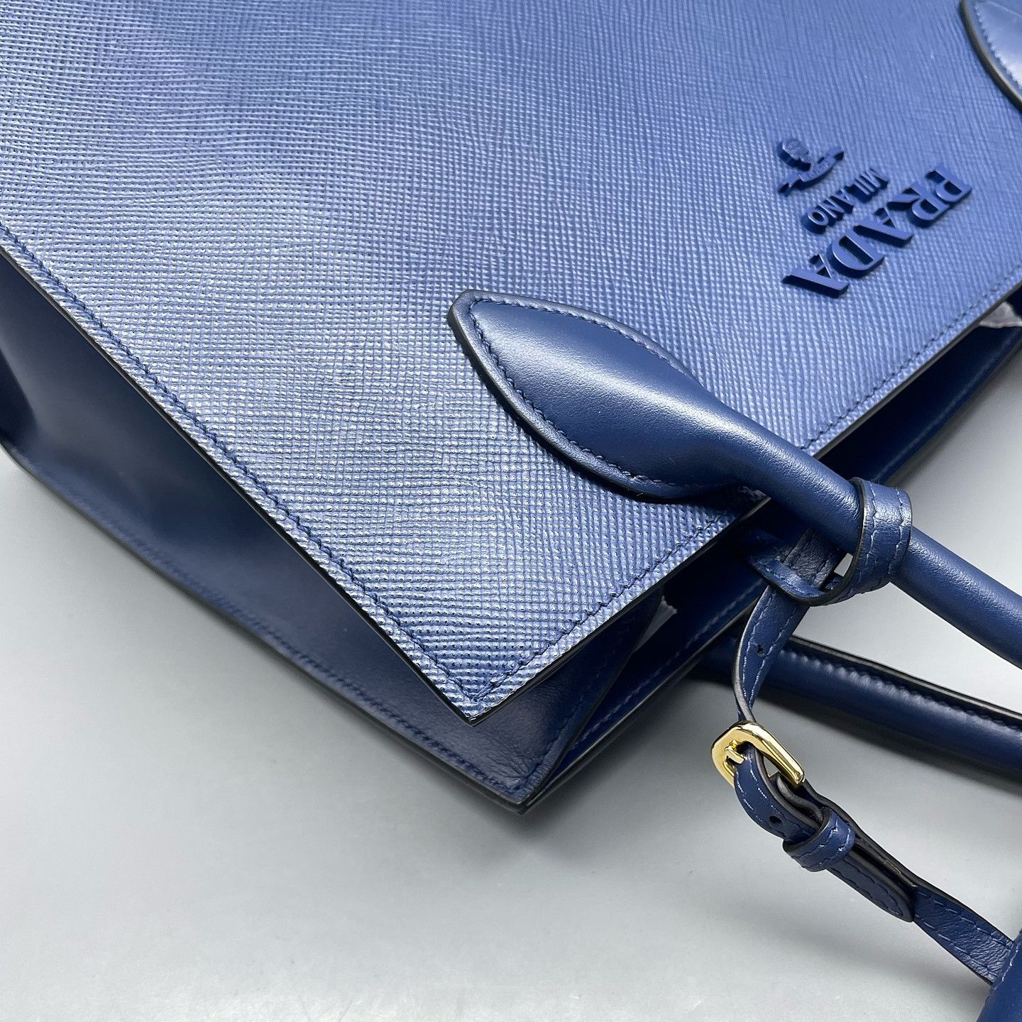 Prada Prada Saffiano Leather Handle Bag One Size Size ONE SIZE - 14 Thumbnail