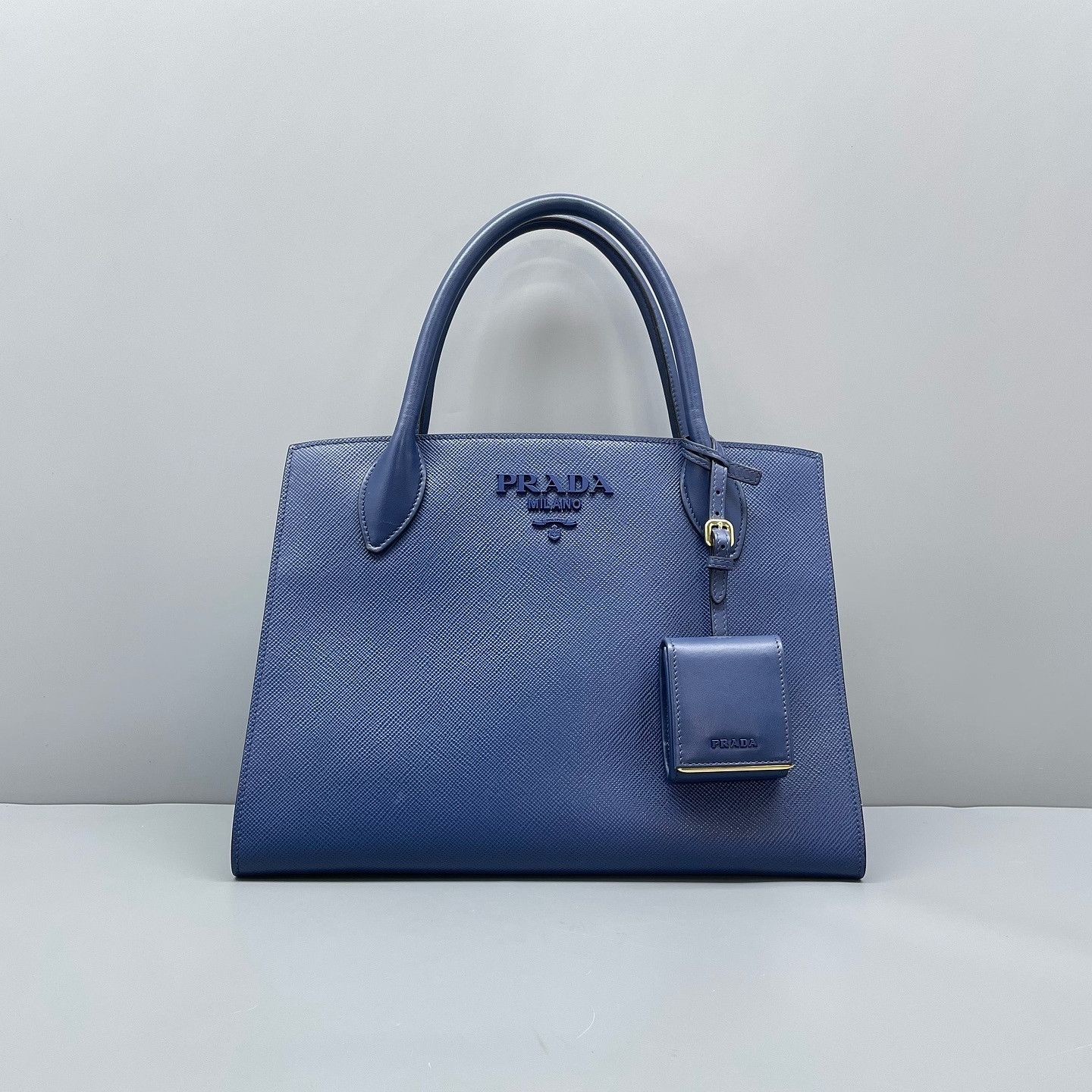 Prada Prada Saffiano Leather Handle Bag One Size Size ONE SIZE - 2 Thumbnail