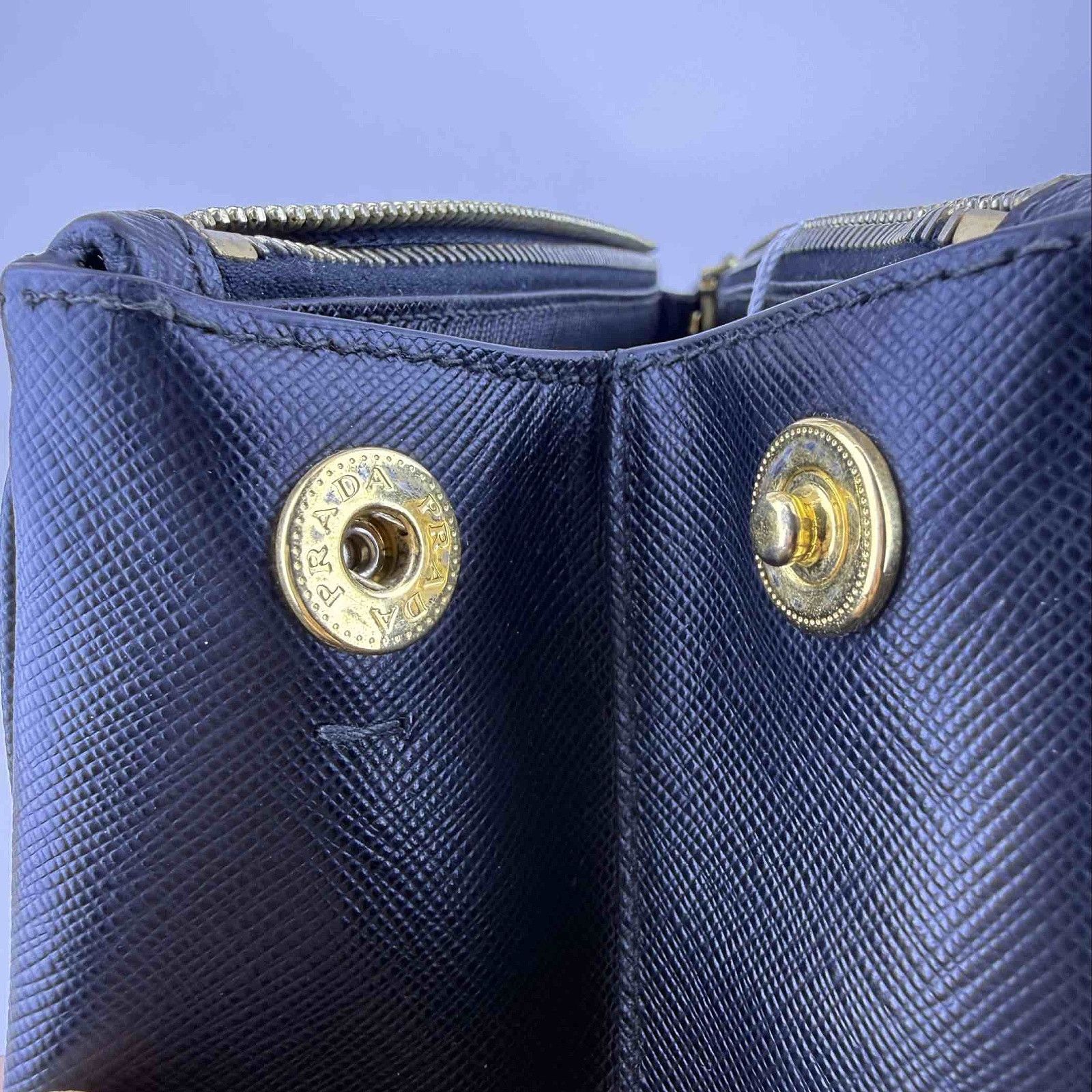 Prada Prada Saffiano Leather Handle Bag One Size Size ONE SIZE - 15 Thumbnail
