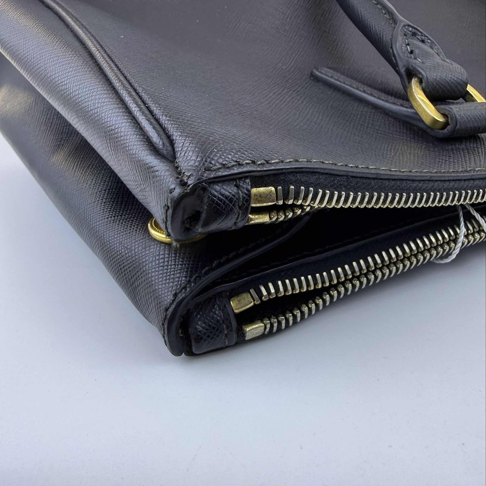 Prada Prada Saffiano Leather Handle Bag One Size Size ONE SIZE - 19 Thumbnail