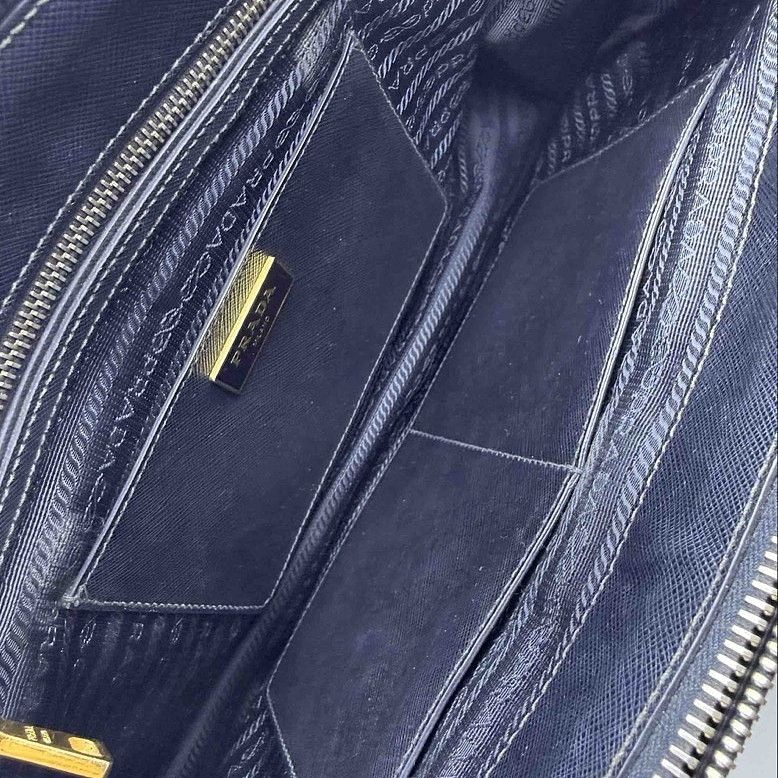 Prada Prada Saffiano Leather Handle Bag One Size Size ONE SIZE - 5 Thumbnail