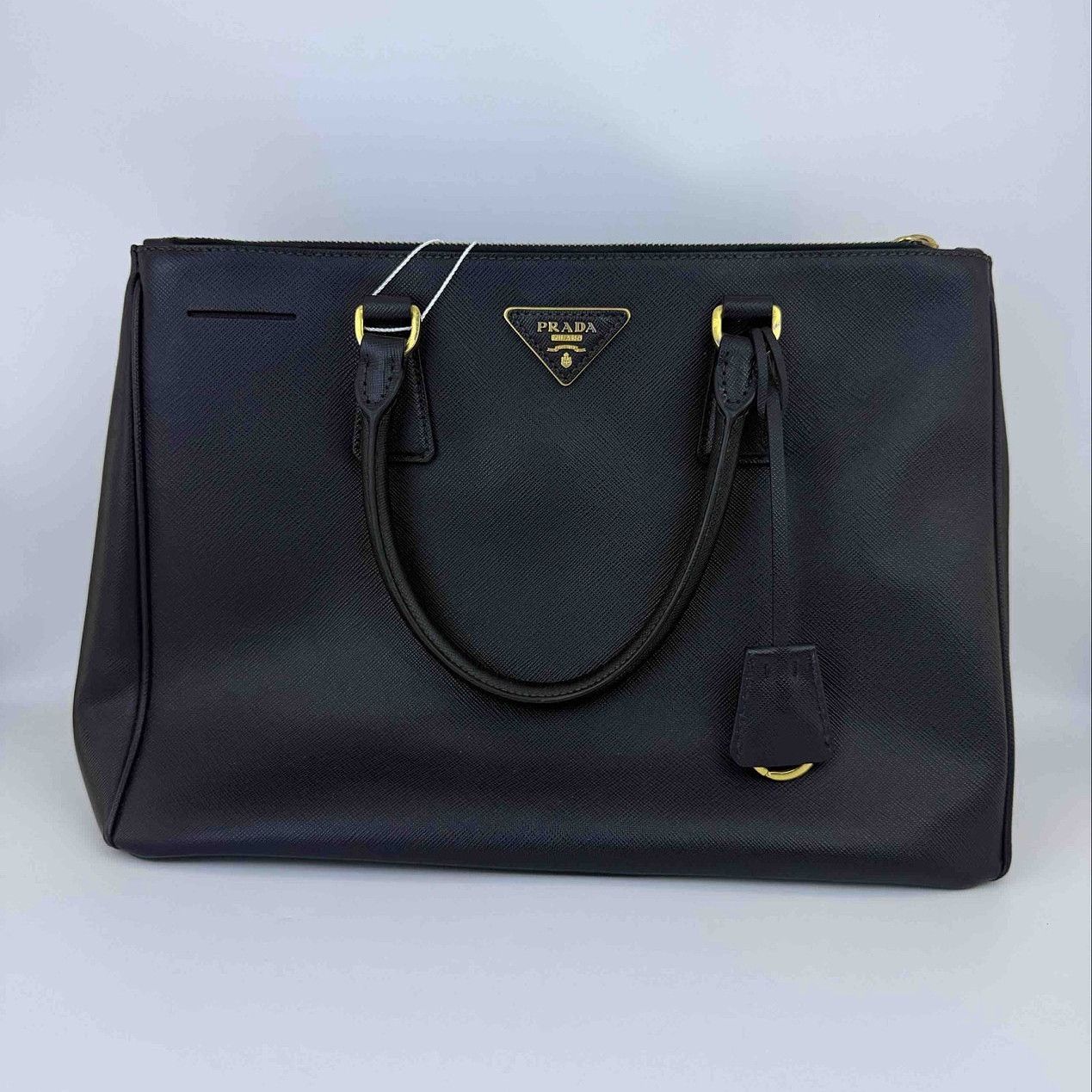 Prada Prada Saffiano Leather Handle Bag One Size Size ONE SIZE - 2 Thumbnail
