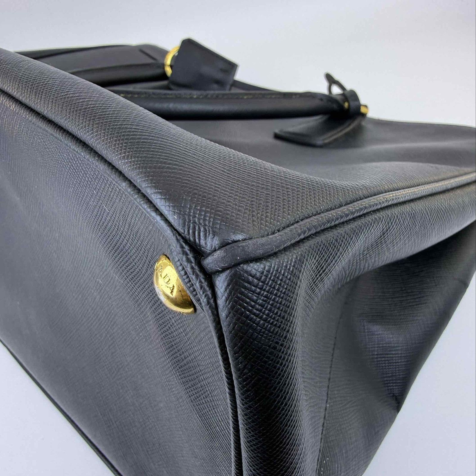 Prada Prada Saffiano Leather Handle Bag One Size Size ONE SIZE - 13 Thumbnail