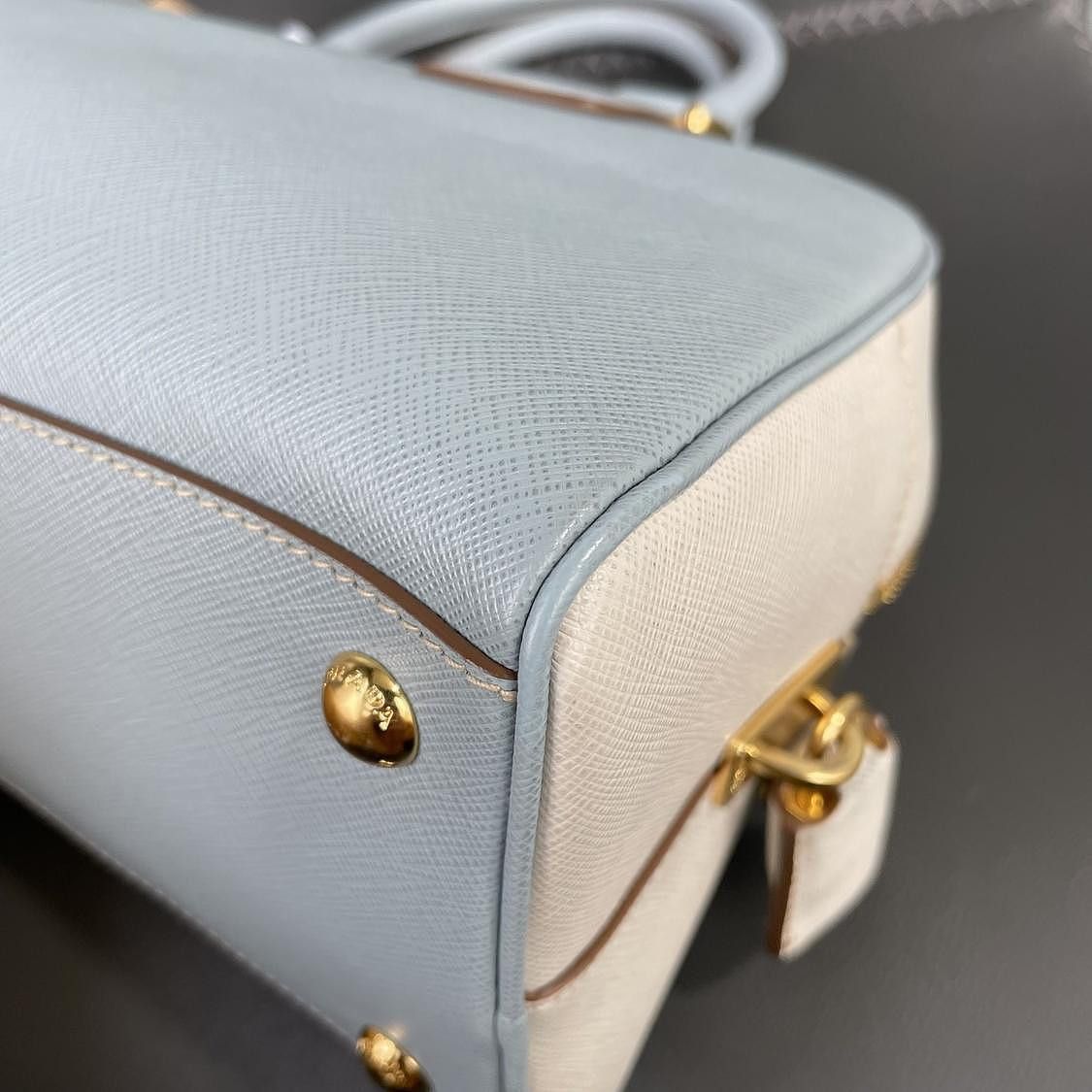 Prada Prada Saffiano Leather Handbag Size ONE SIZE - 15 Thumbnail