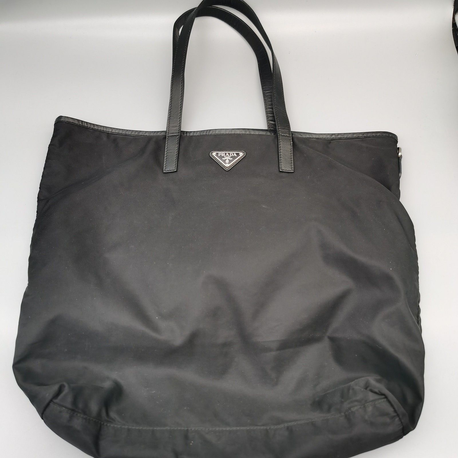 Prada Prada Character Applique Nylon Tote Bag One Size Size ONE SIZE - 3 Thumbnail
