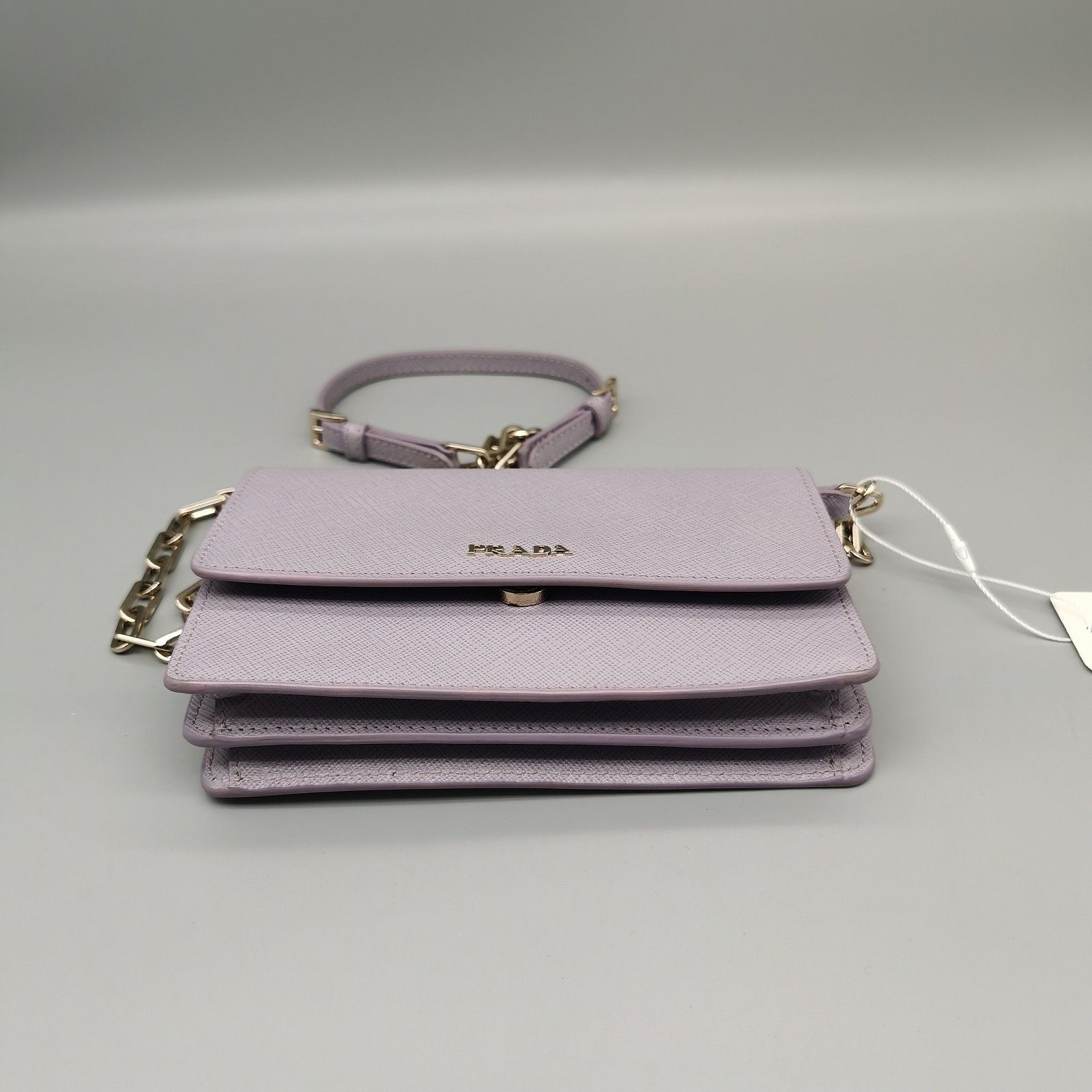 Prada Prada Saffiano Leather Chain Bag Size ONE SIZE - 4 Thumbnail