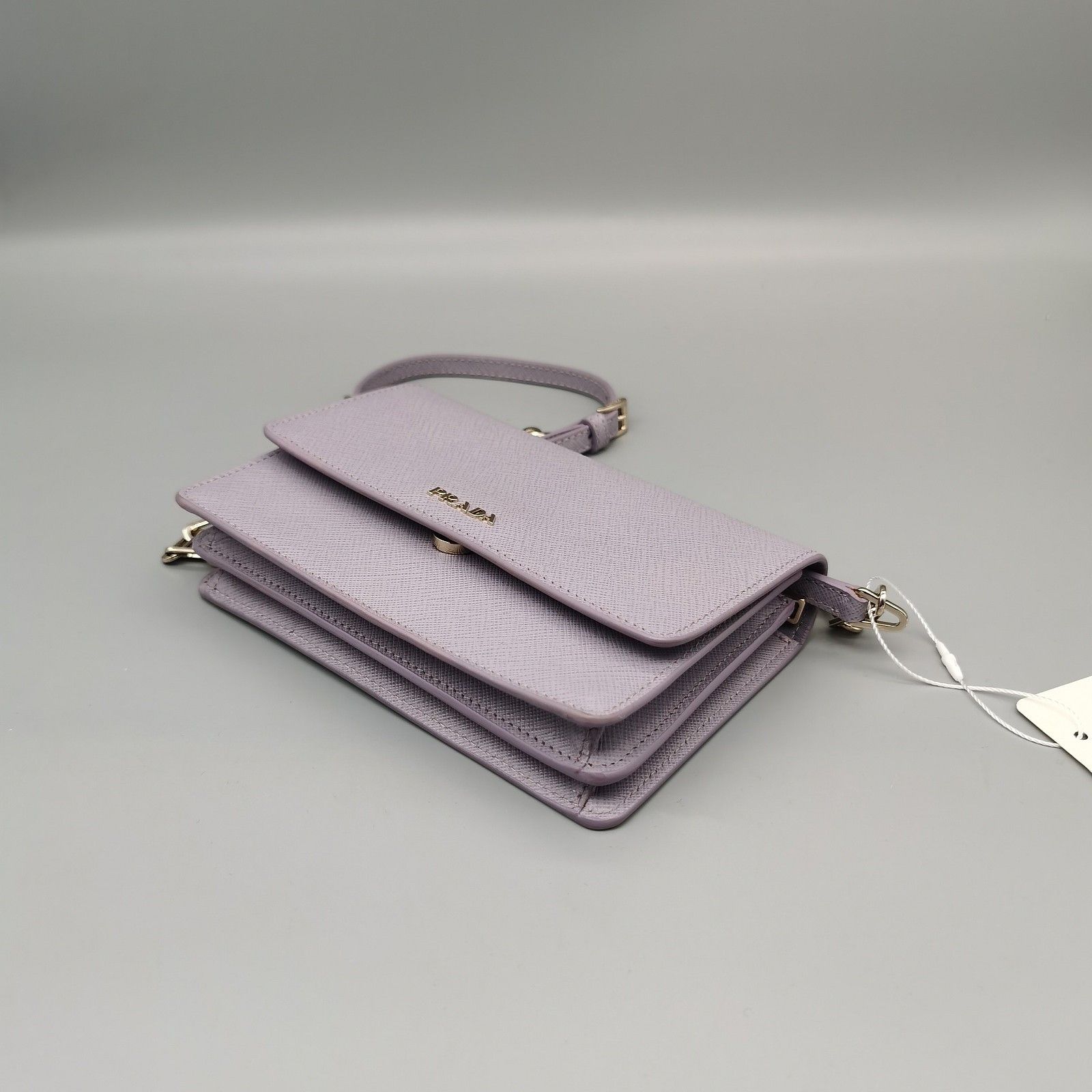 Prada Prada Saffiano Leather Chain Bag Size ONE SIZE - 6 Thumbnail