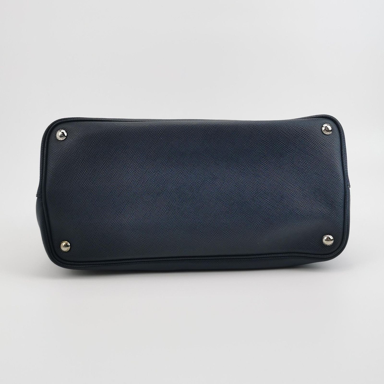 Prada Prada Triangle Logo Saffiano Leather Handle Bag Size ONE SIZE - 4 Thumbnail