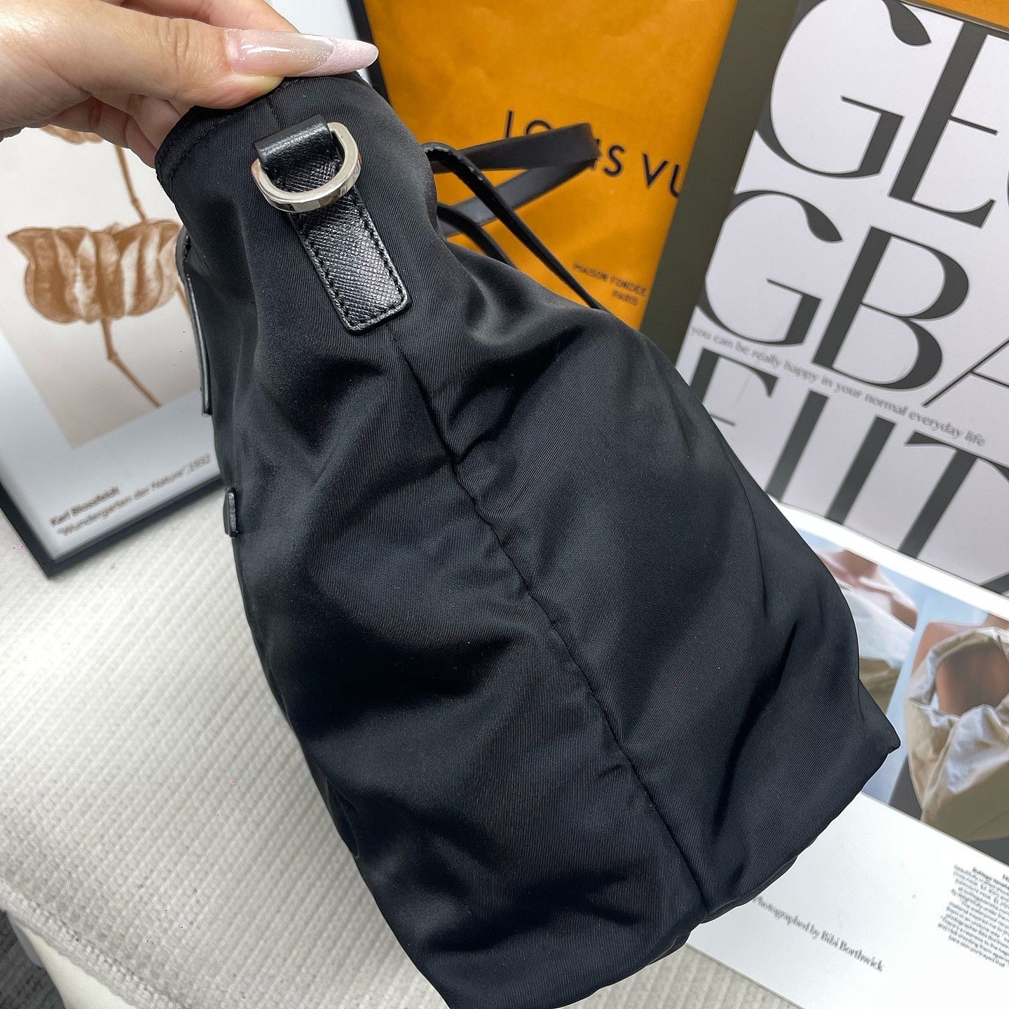 Prada Prada Nylon Tote Bag Size ONE SIZE - 6 Thumbnail