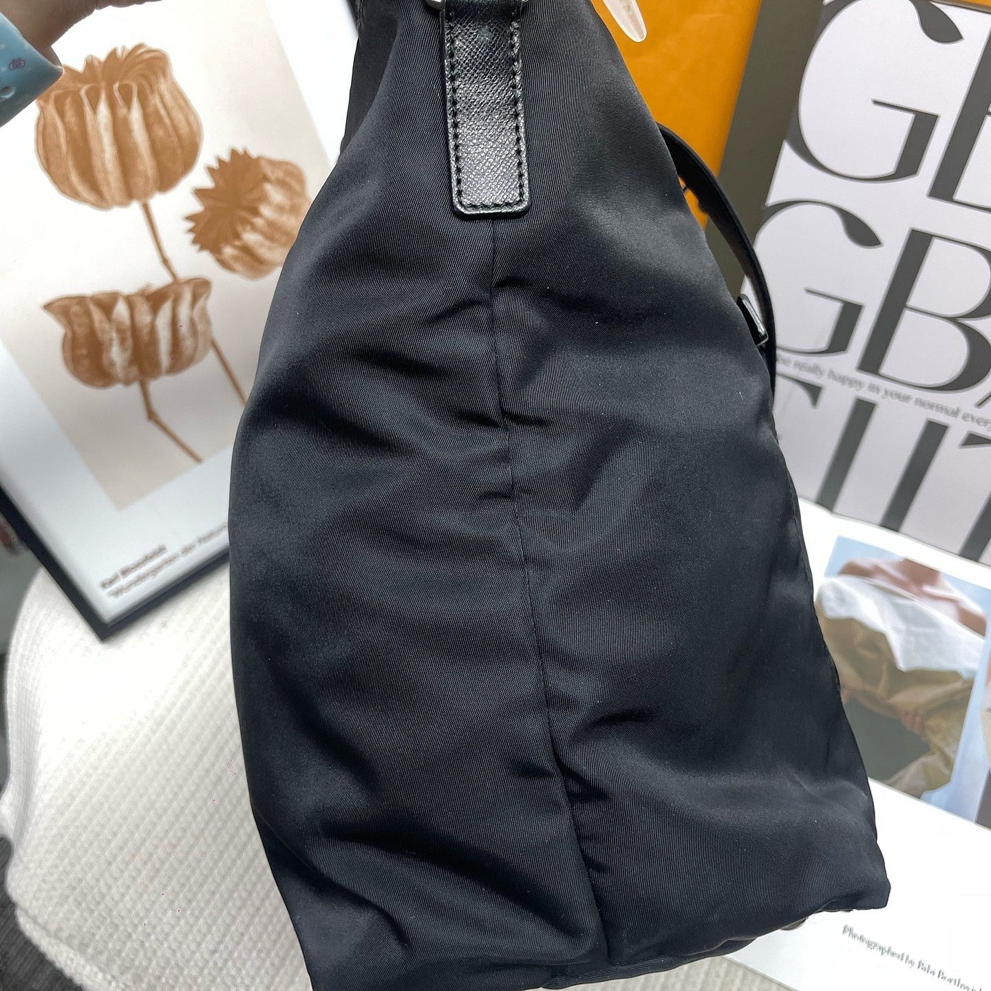 Prada Prada Nylon Tote Bag Size ONE SIZE - 14 Thumbnail