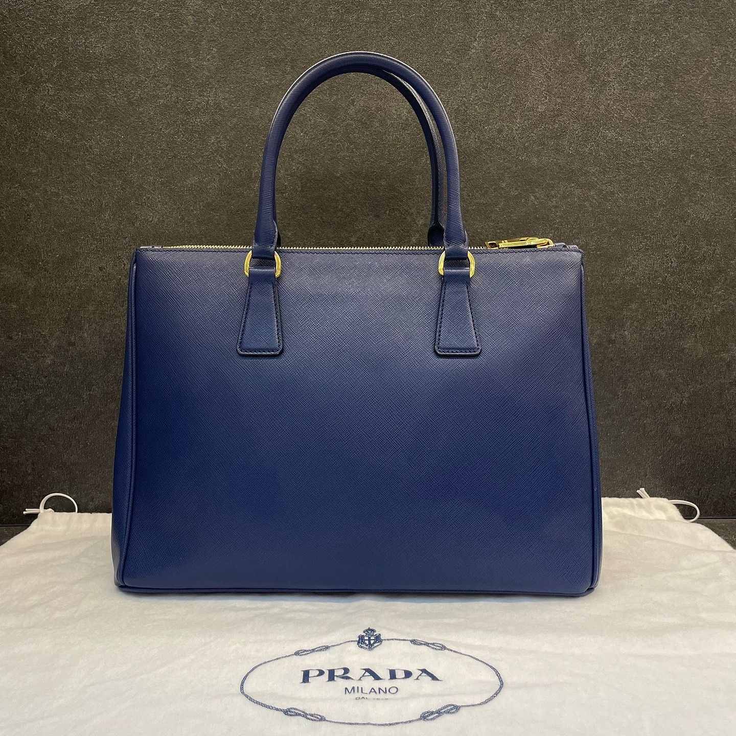 Prada Prada Saffiano Leather Handle Bag Size ONE SIZE - 3 Thumbnail