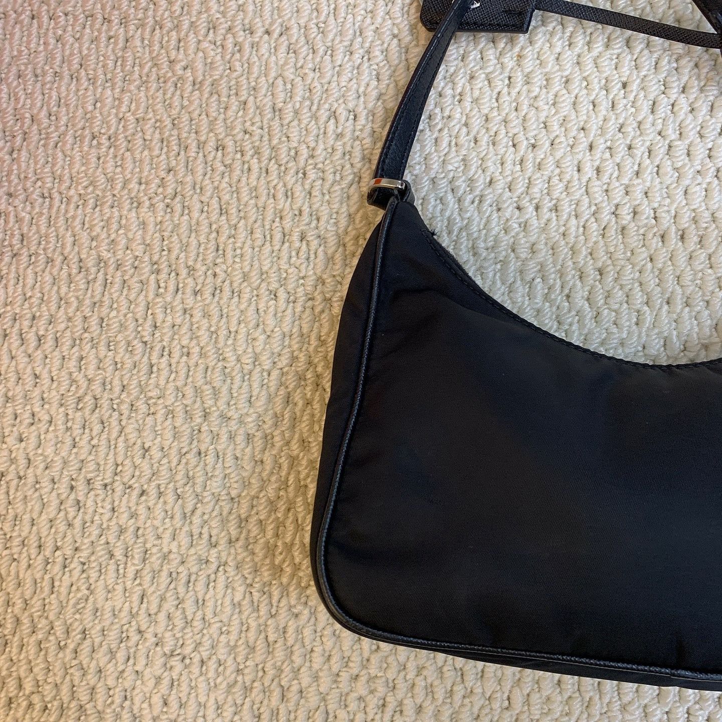 Prada Prada Re-Edition 2005 Re-Nylon Shoulder Bag Black Size ONE SIZE - 14 Thumbnail