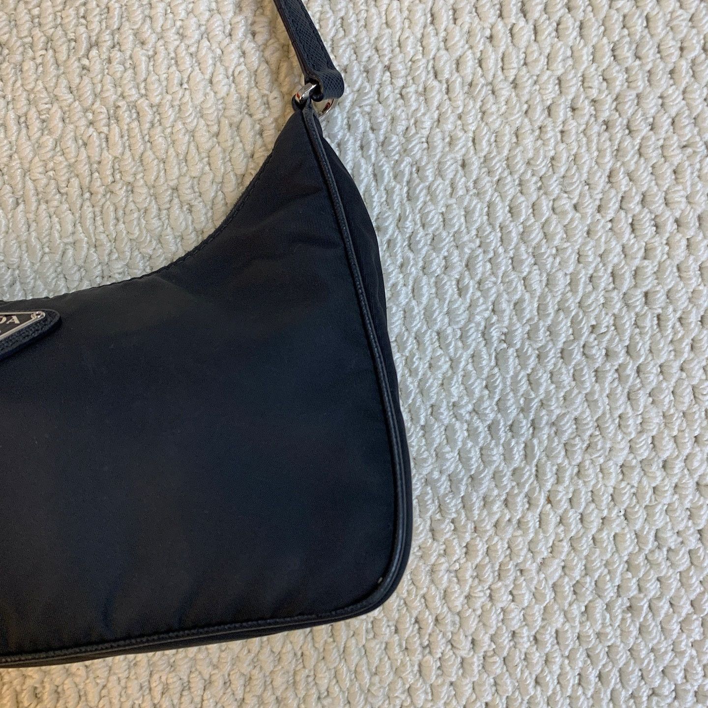 Prada Prada Re-Edition 2005 Re-Nylon Shoulder Bag Black Size ONE SIZE - 13 Thumbnail