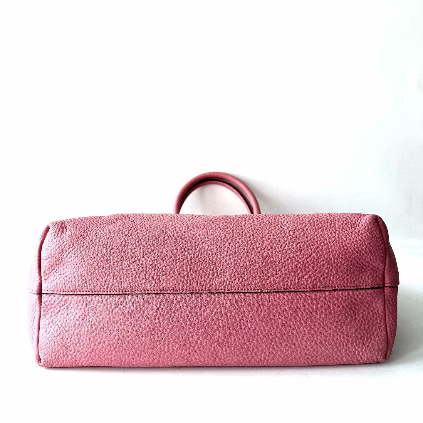 Prada Prada Pink Leather Tote Bag One Size Size ONE SIZE - 8 Thumbnail