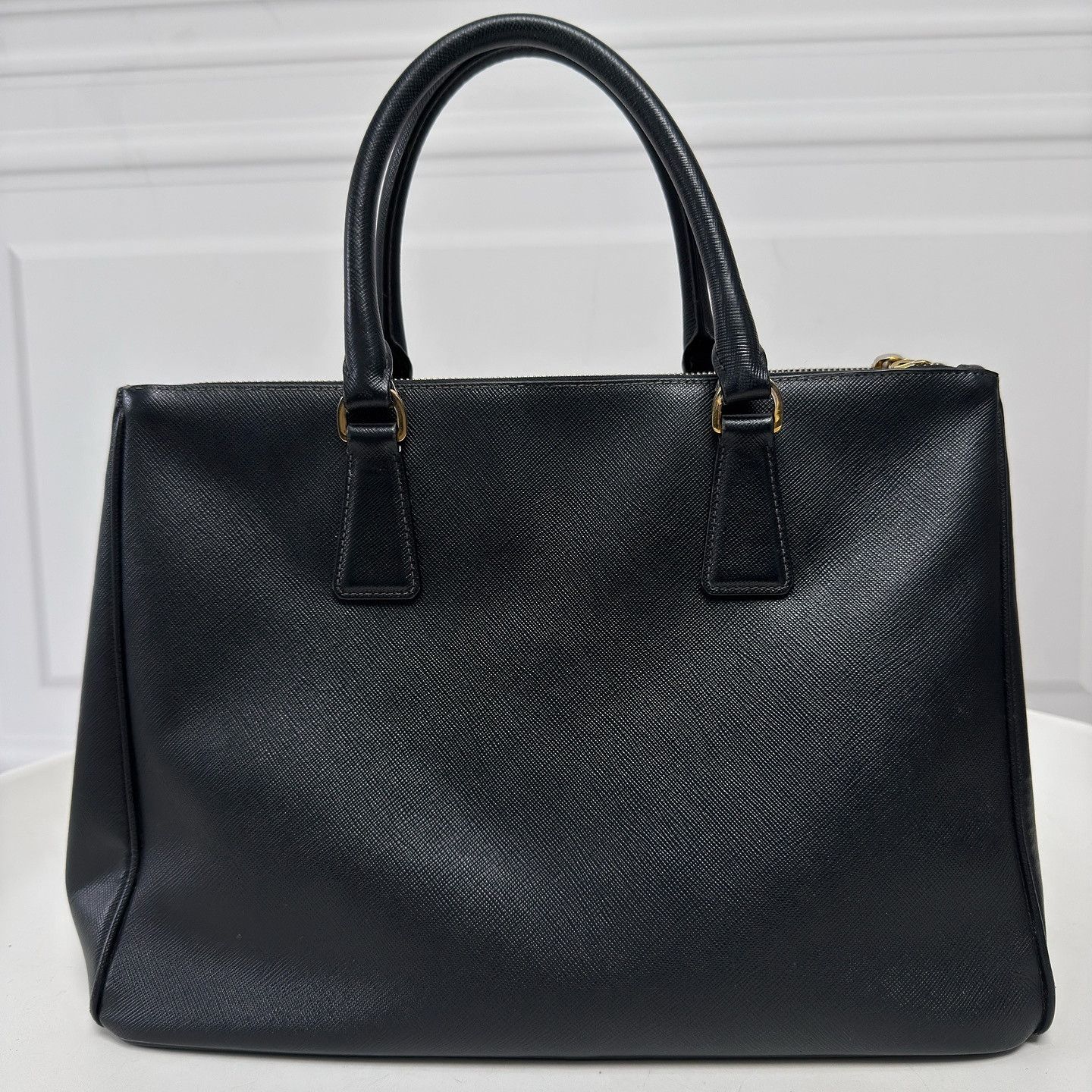 Prada Prada Saffiano Leather Handle Bag One Size Size ONE SIZE - 3 Thumbnail