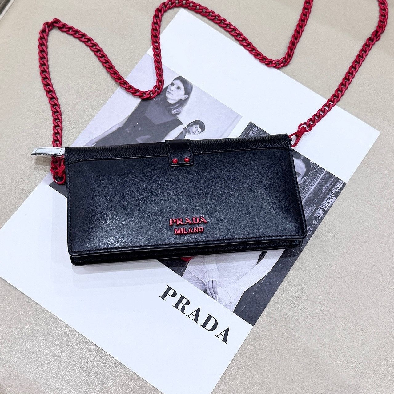 Prada Prada Floral Heart Crossbody Bag Size ONE SIZE - 3 Thumbnail