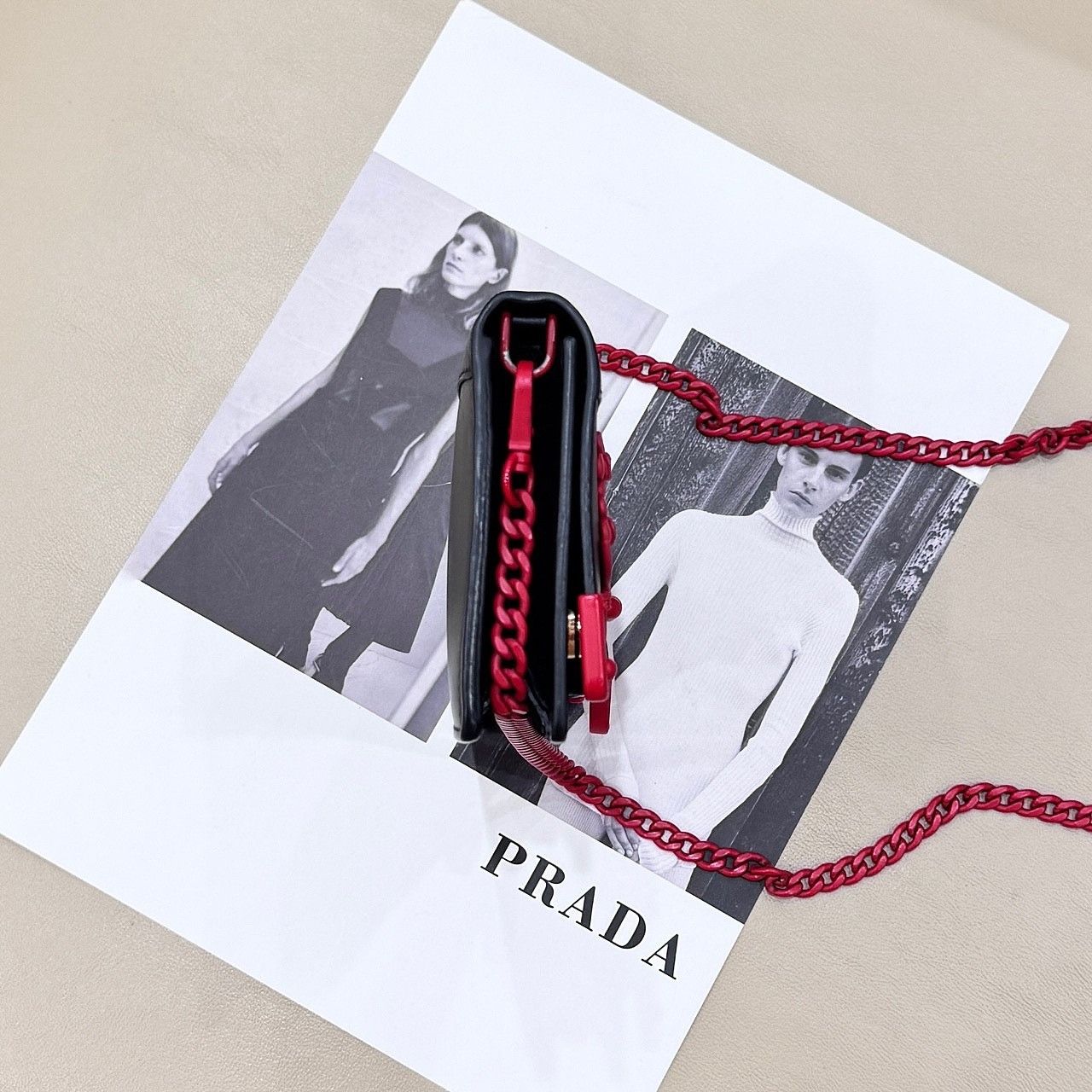 Prada Prada Floral Heart Crossbody Bag Size ONE SIZE - 5 Thumbnail