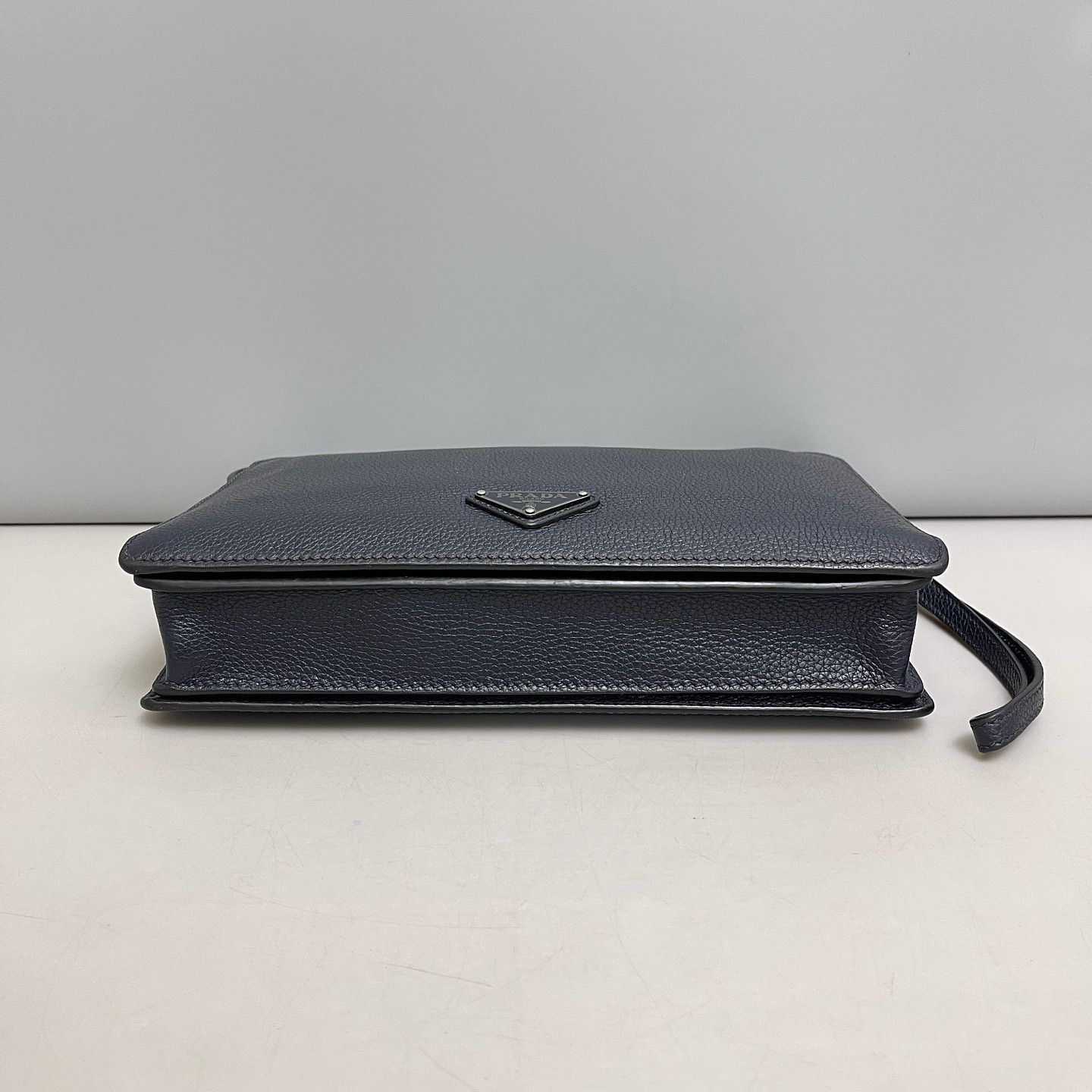Prada Prada Leather Logo Clutch Size ONE SIZE - 4 Thumbnail