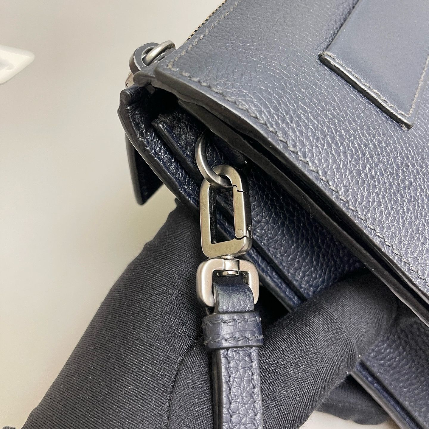 Prada Prada Leather Logo Clutch Size ONE SIZE - 19 Thumbnail