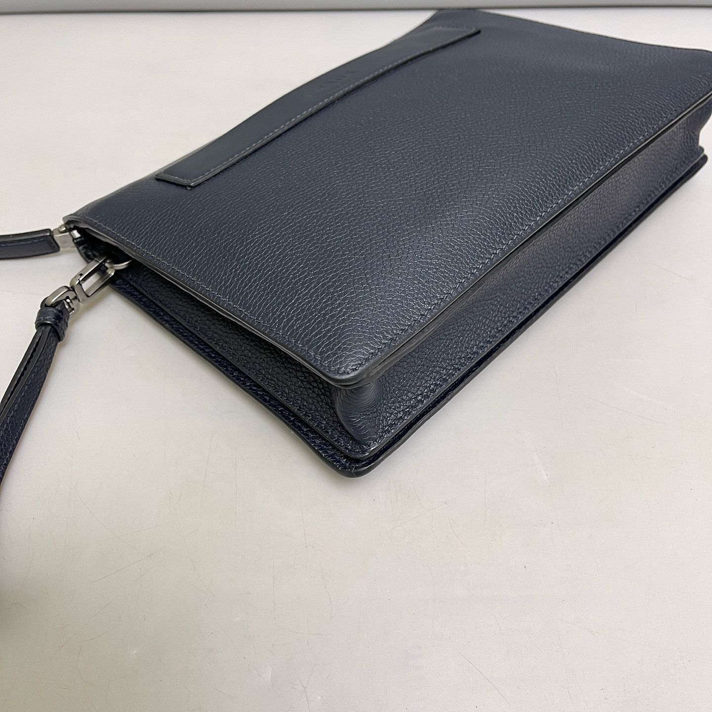 Prada Prada Leather Logo Clutch Size ONE SIZE - 13 Thumbnail