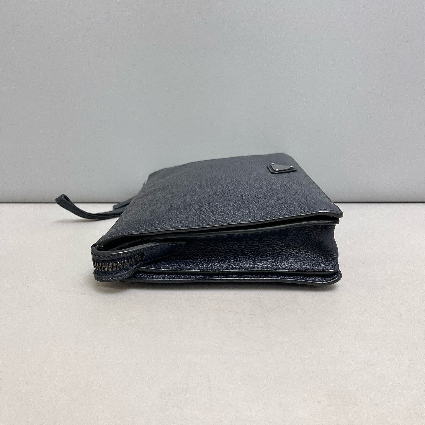 Prada Prada Leather Logo Clutch Size ONE SIZE - 7 Thumbnail