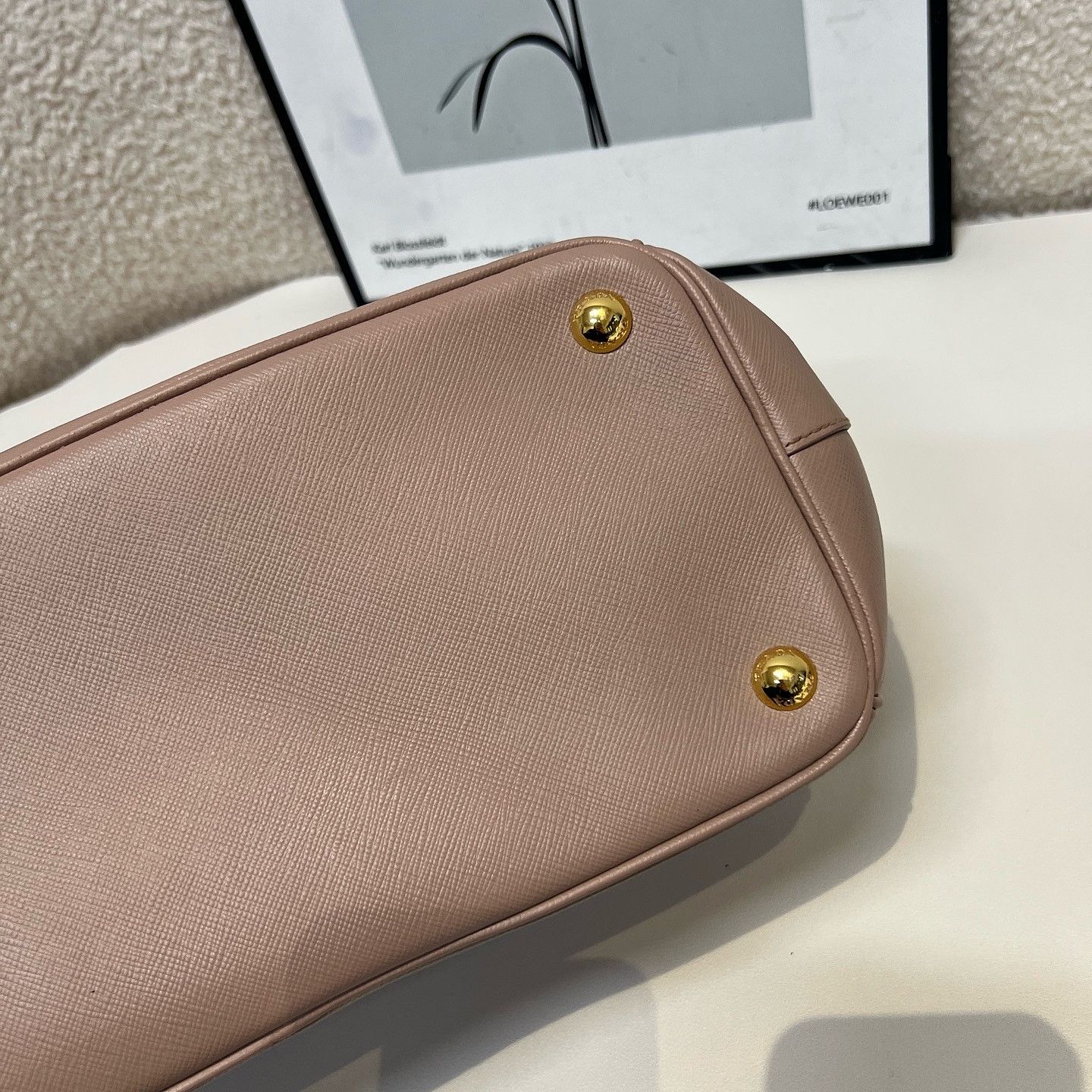 Prada Prada Saffiano Leather Handle Bag Size ONE SIZE - 14 Thumbnail