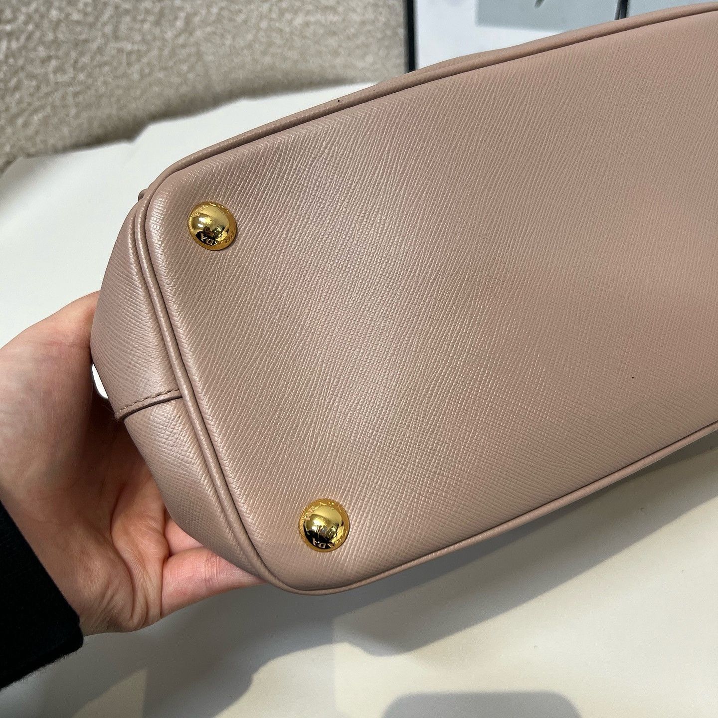 Prada Prada Saffiano Leather Handle Bag Size ONE SIZE - 16 Thumbnail