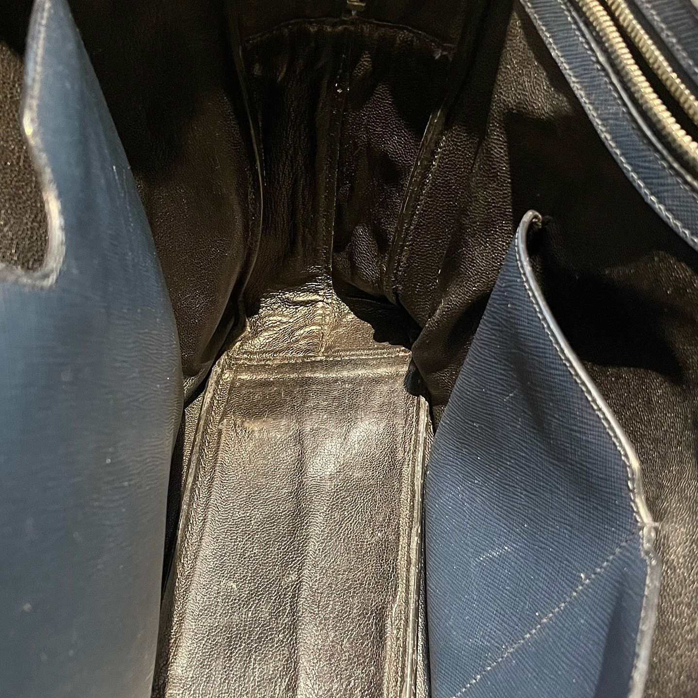 Prada Prada Saffiano Leather Briefcase Size ONE SIZE - 9 Thumbnail