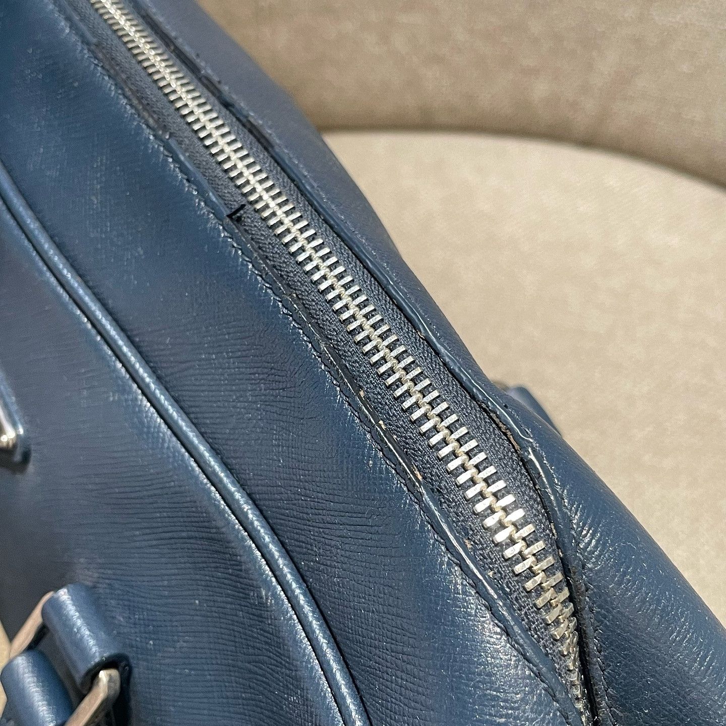 Prada Prada Saffiano Leather Briefcase Size ONE SIZE - 8 Thumbnail