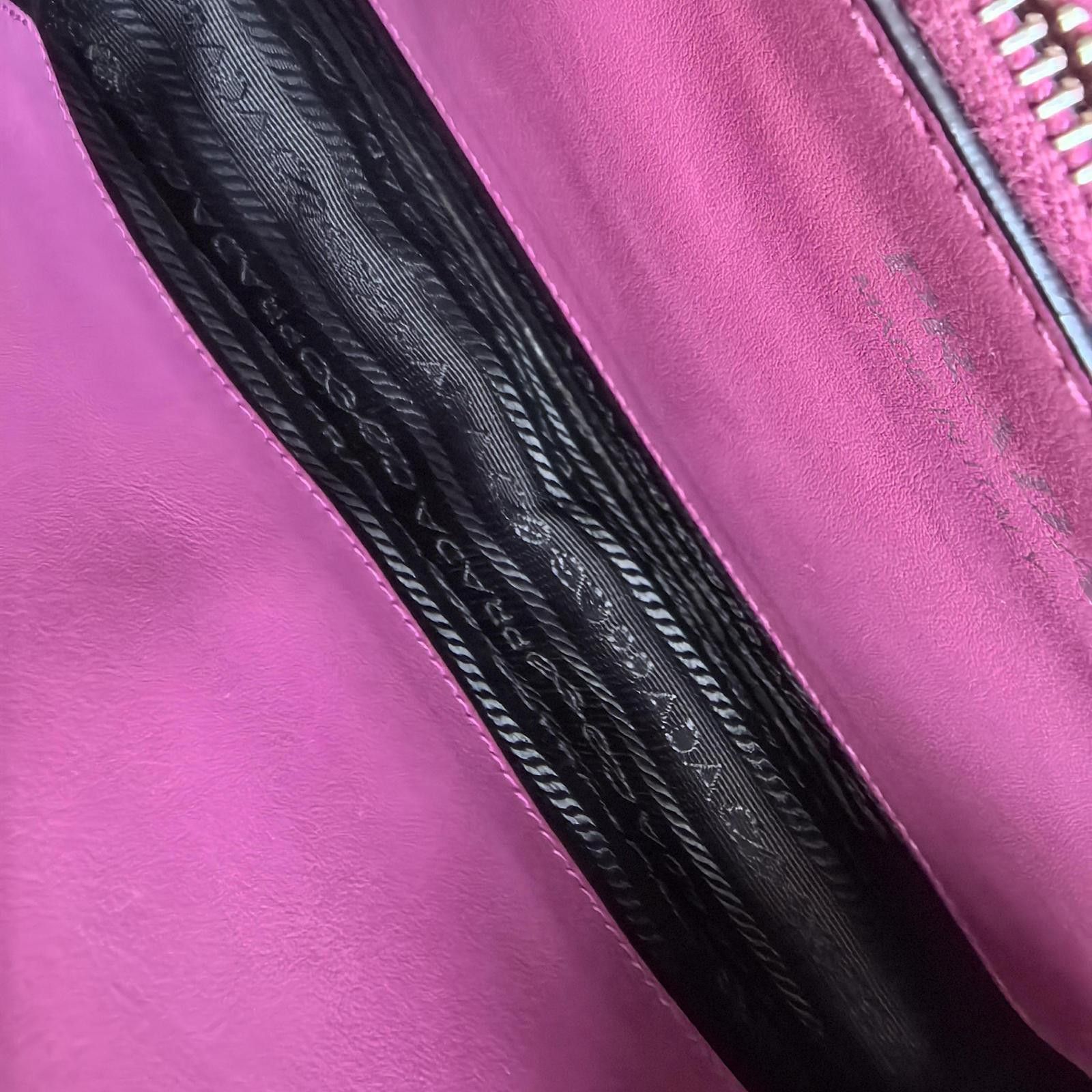 Prada Prada Pink Studded Shoulder Bag Size ONE SIZE - 5 Thumbnail