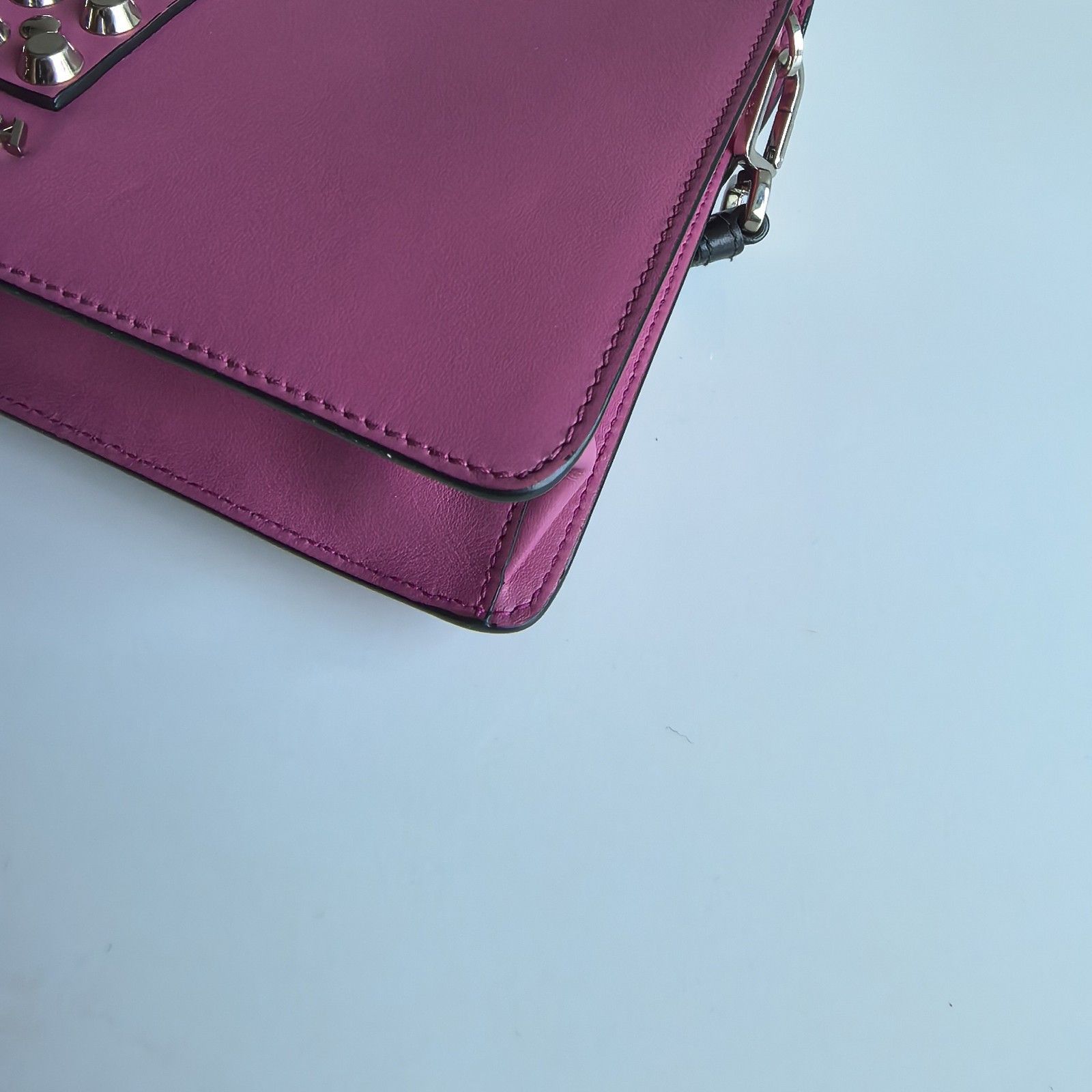 Prada Prada Pink Studded Shoulder Bag Size ONE SIZE - 18 Thumbnail