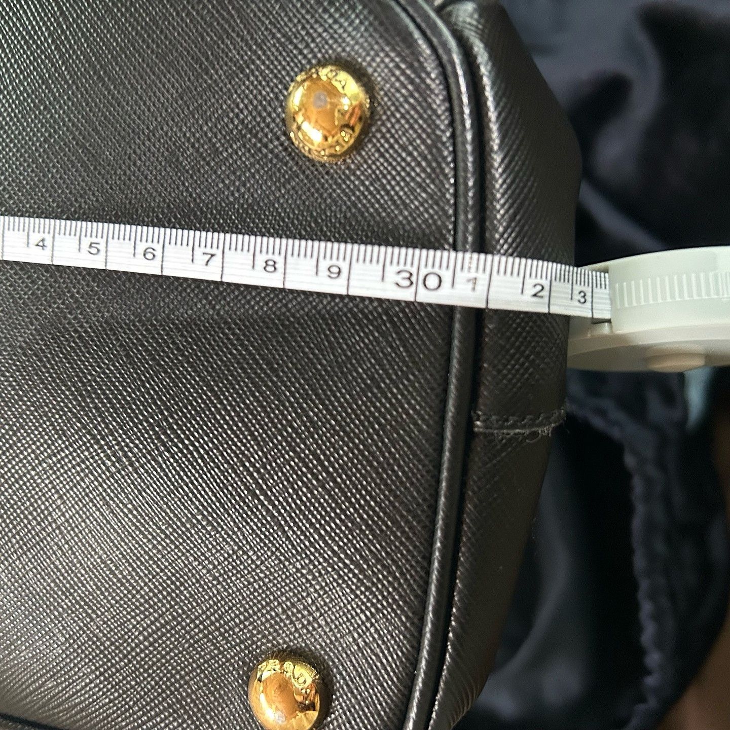 Prada Prada Saffiano Leather Galleria Bag ONE SIZE Size ONE SIZE - 16 Thumbnail