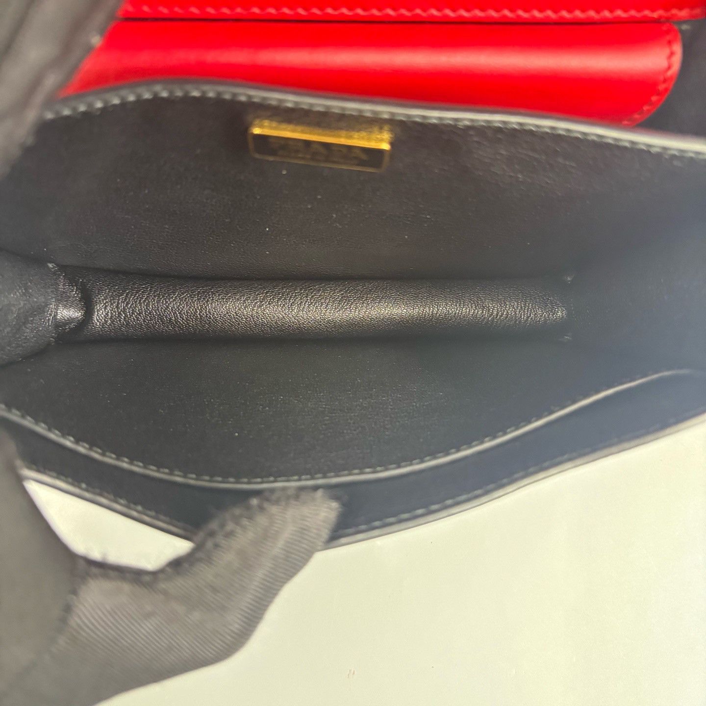 Prada Prada Cahier Leather Shoulder Bag One Size Size ONE SIZE - 5 Thumbnail