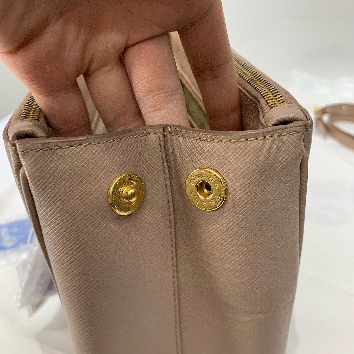 Prada PRADA Saffiano Galleria Handbag ONE SIZE Size ONE SIZE - 12 Thumbnail