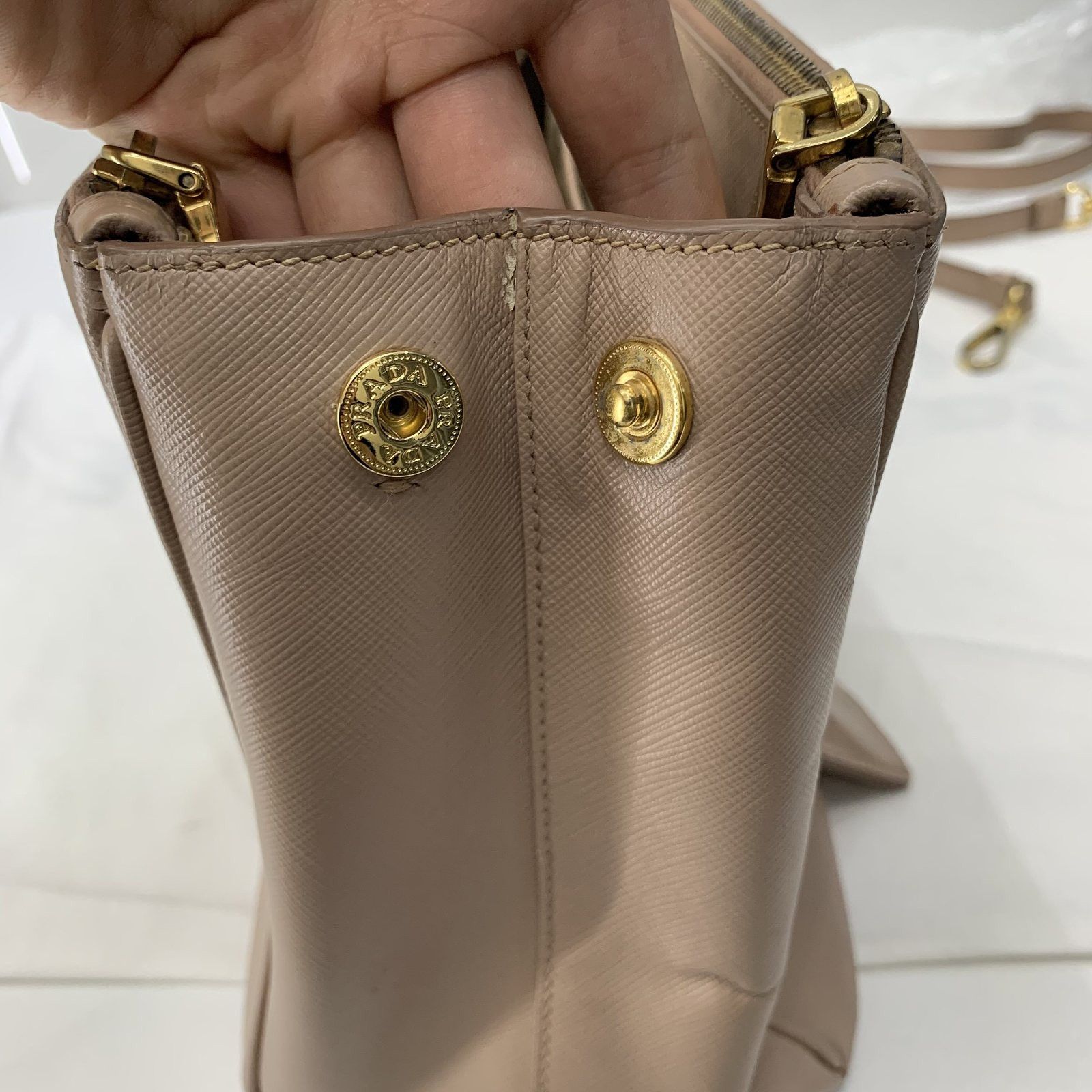 Prada PRADA Saffiano Galleria Handbag ONE SIZE Size ONE SIZE - 11 Thumbnail