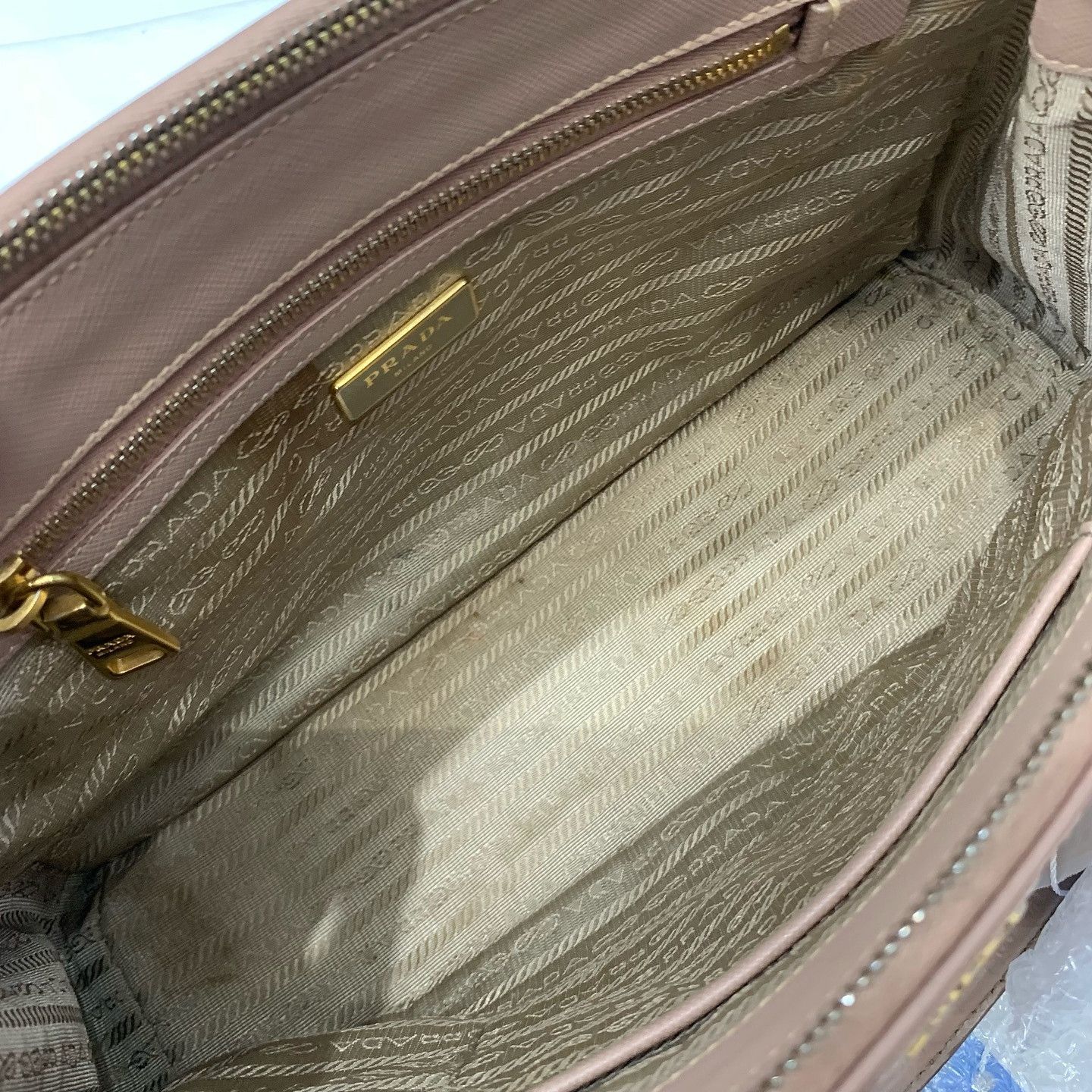 Prada PRADA Saffiano Galleria Handbag ONE SIZE Size ONE SIZE - 6 Thumbnail