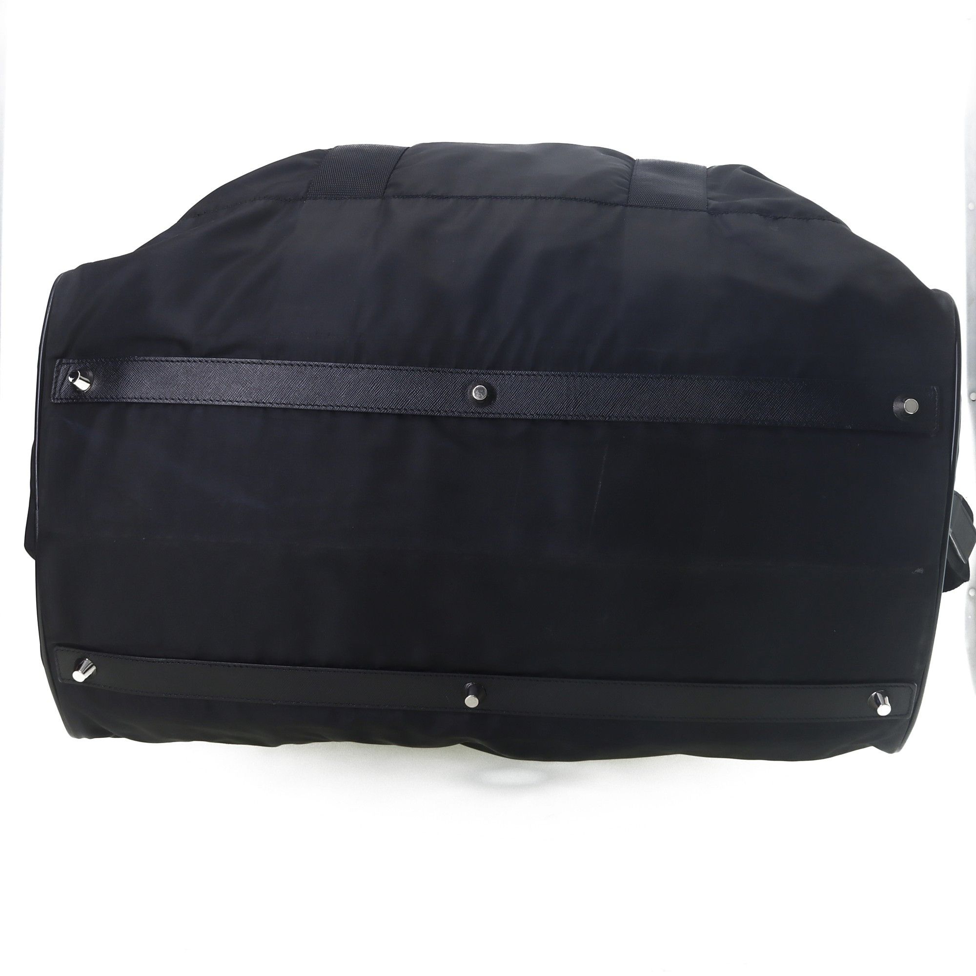 Prada Prada Nylon Duffle Travel Bag One Size Size ONE SIZE - 4 Thumbnail