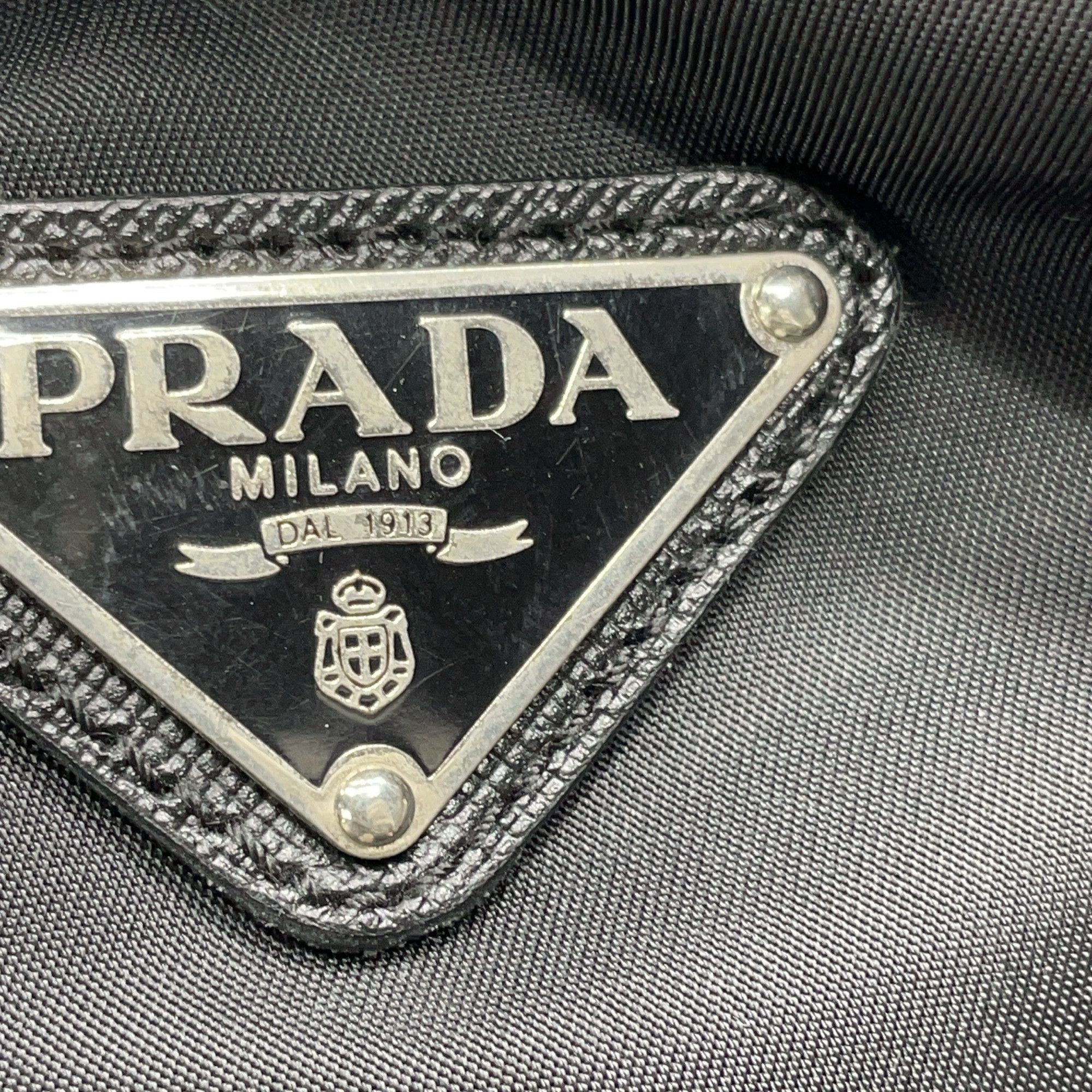 Prada Prada Nylon Duffle Travel Bag One Size Size ONE SIZE - 9 Thumbnail