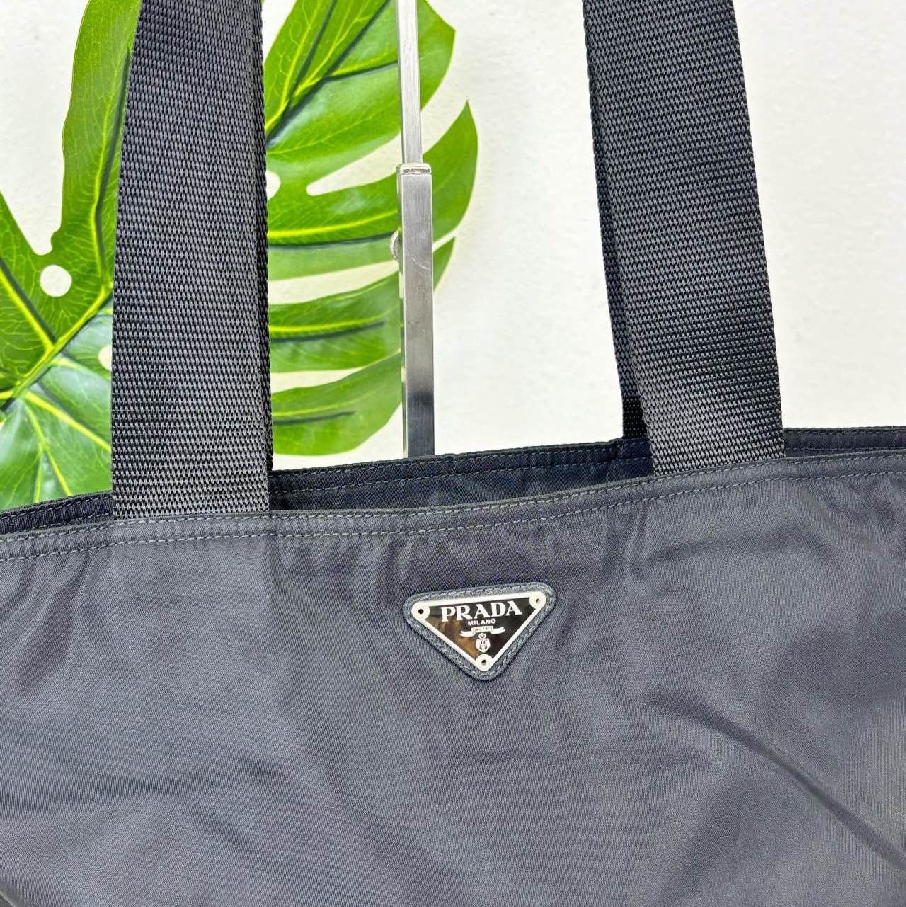 Prada Prada Nylon Tote Bag Black Size ONE SIZE - 15 Thumbnail