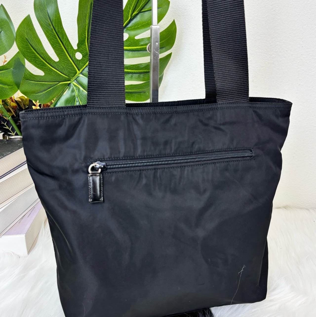 Prada Prada Nylon Tote Bag Black Size ONE SIZE - 13 Thumbnail