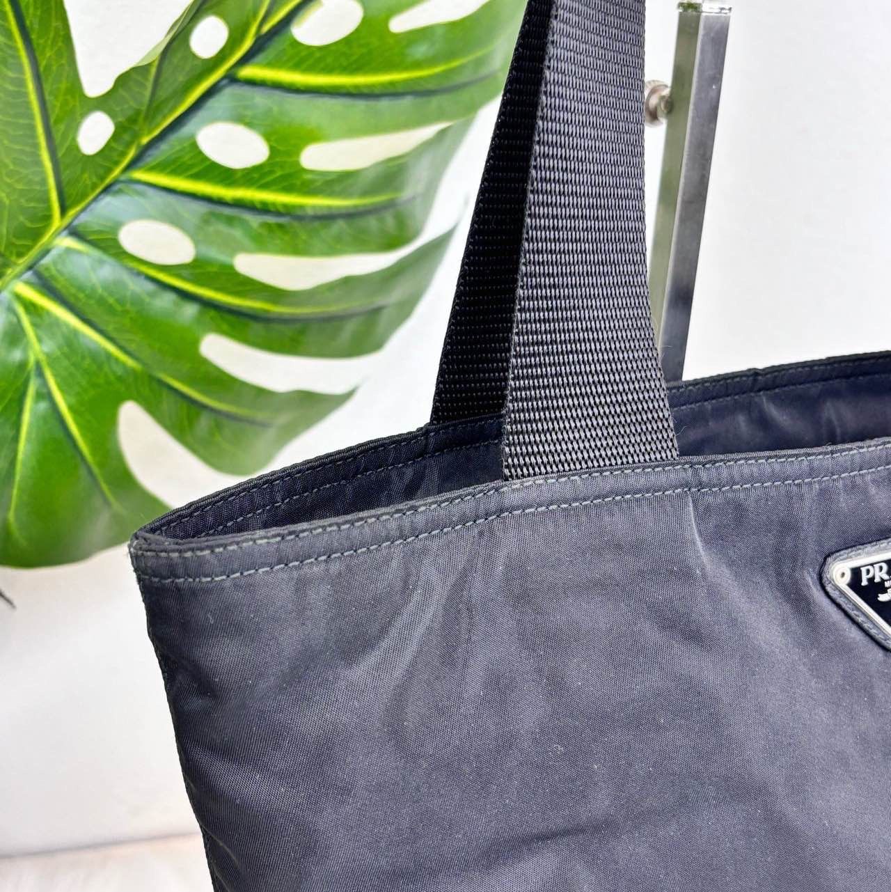 Prada Prada Nylon Tote Bag Black Size ONE SIZE - 6 Thumbnail