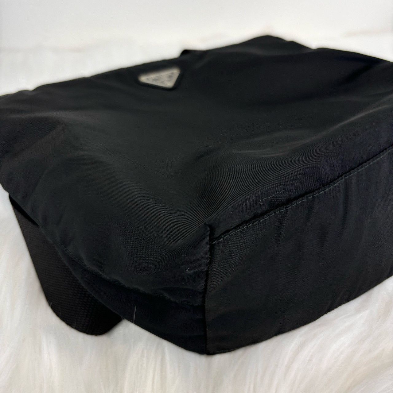 Prada Prada Nylon Tote Bag Black Size ONE SIZE - 4 Thumbnail