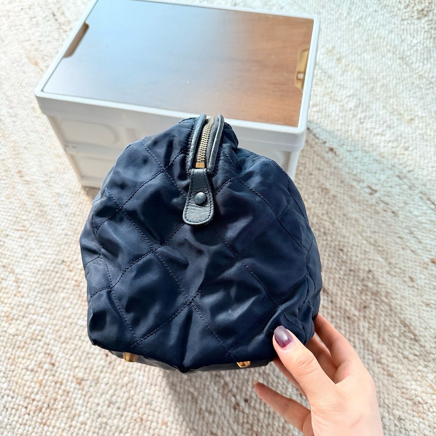 Prada Prada Quilted Chain Shoulder Bag Size ONE SIZE - 4 Thumbnail