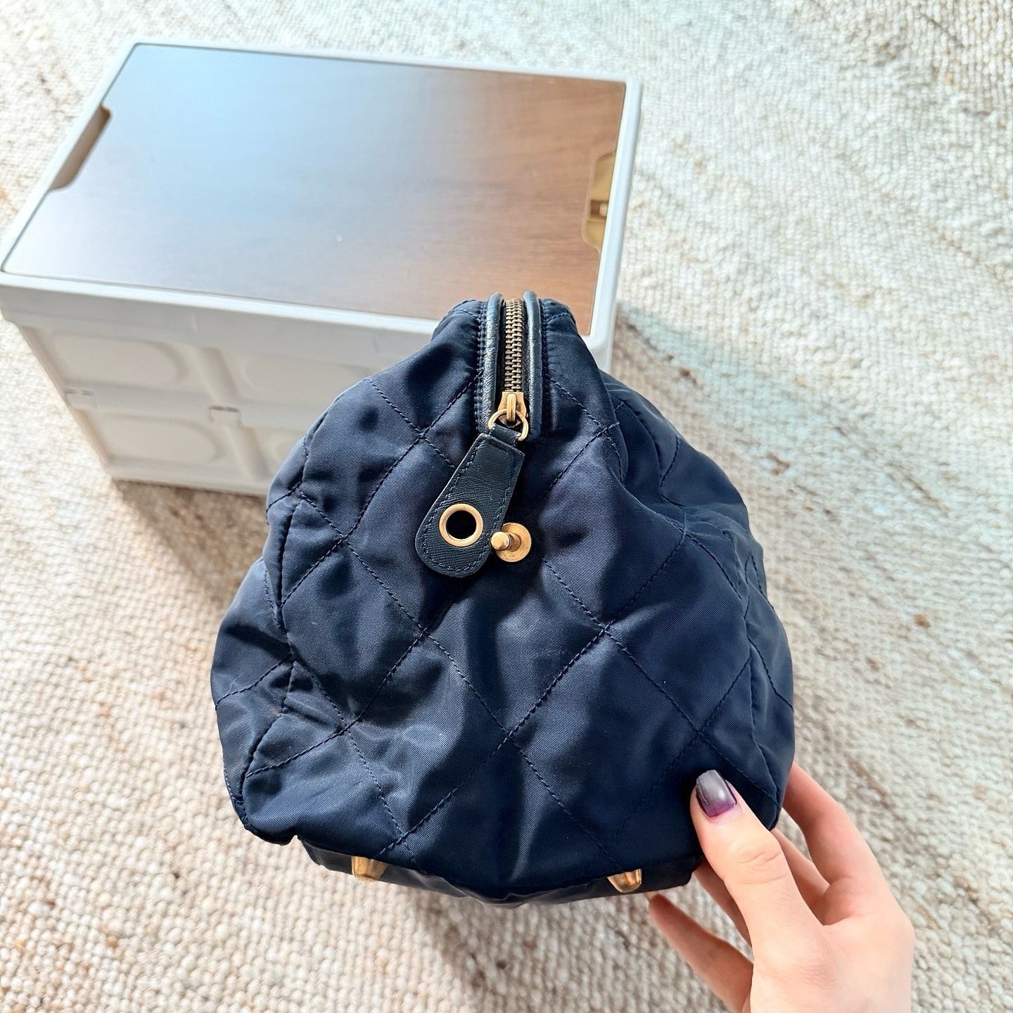 Prada Prada Quilted Chain Shoulder Bag Size ONE SIZE - 5 Thumbnail