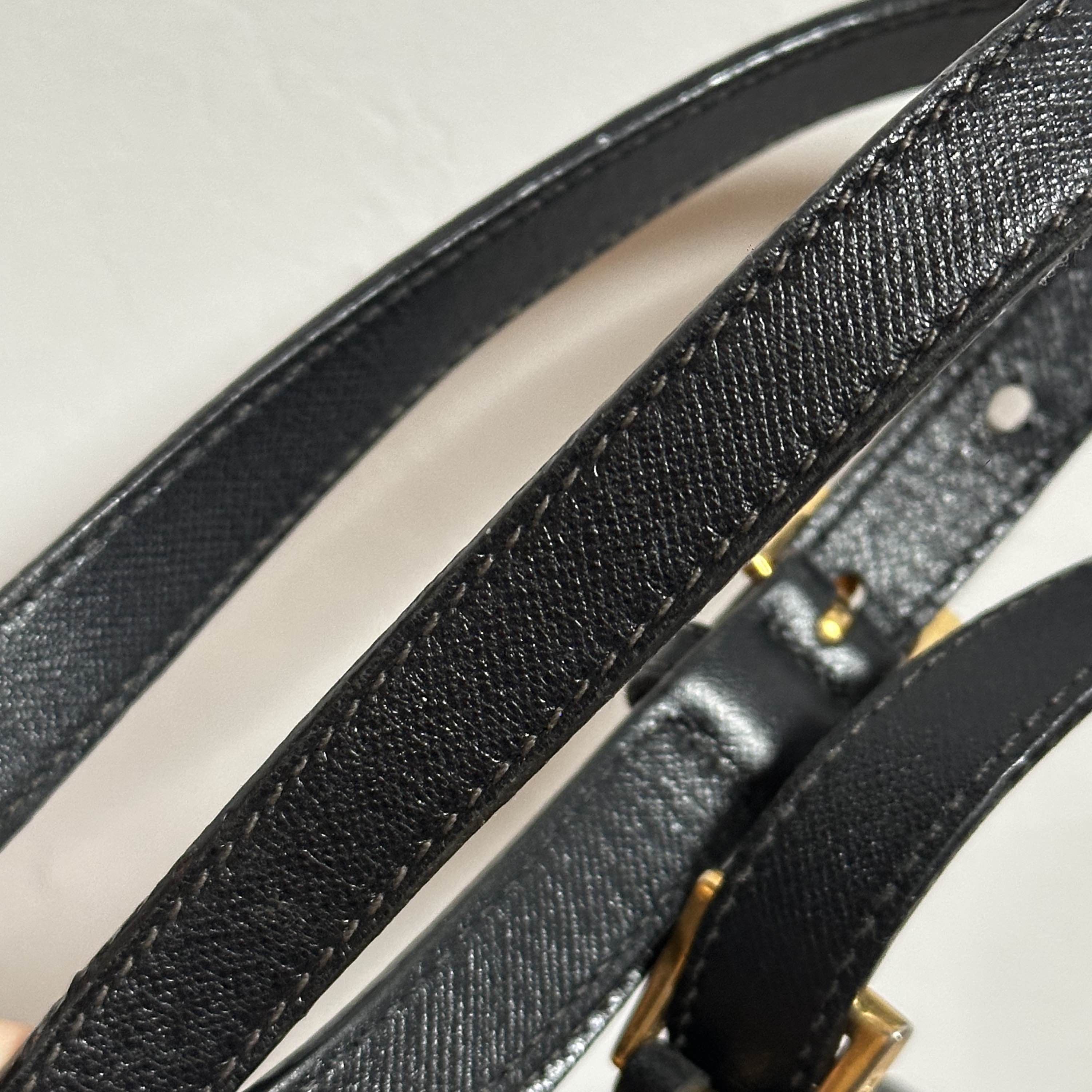 Prada Prada Nylon Triangle Logo Messenger Bag Size ONE SIZE - 17 Thumbnail
