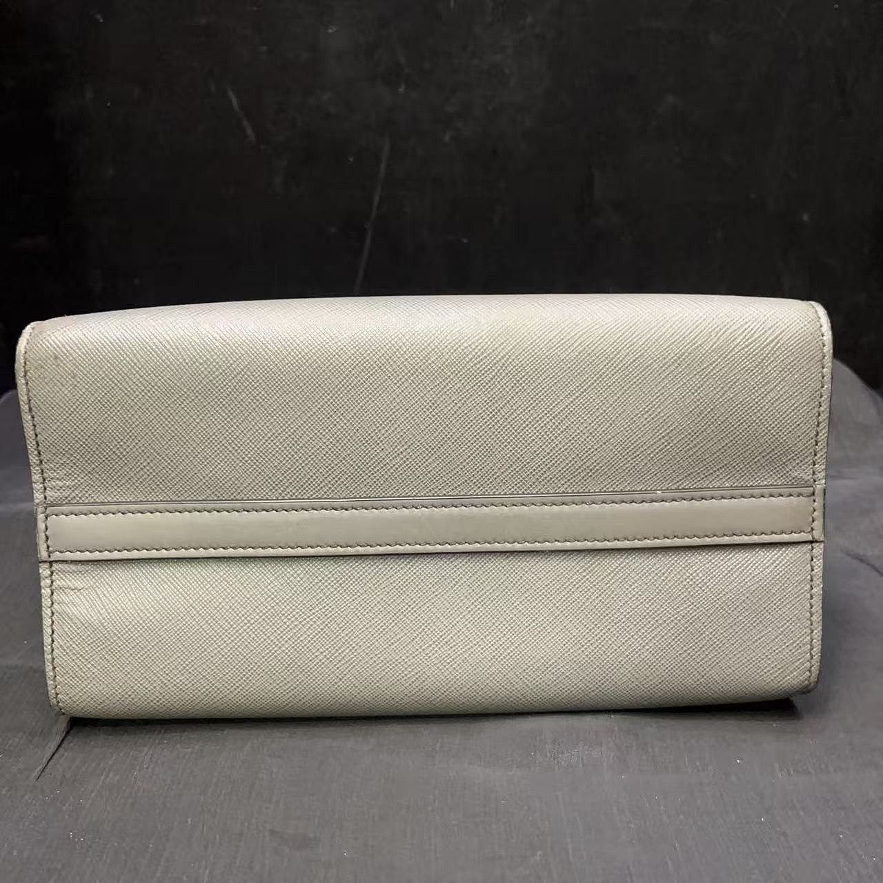 Prada Prada Saffiano Leather Handle Bag Size ONE SIZE - 4 Thumbnail
