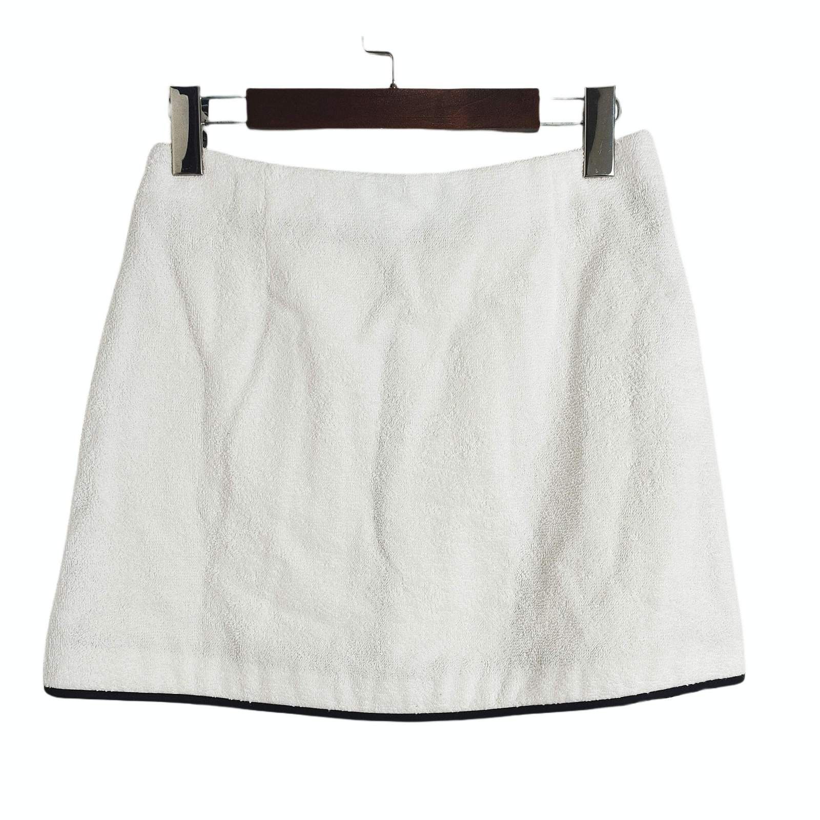 Prada Prada Terry Cloth Mini Skirt Size 40 Size 27" / US 4 / IT 40 - 2 Thumbnail