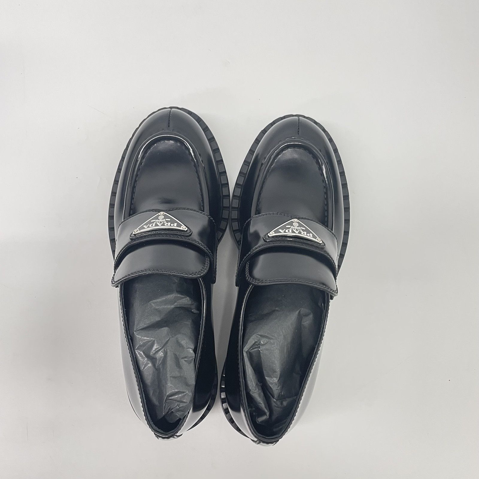 Prada Prada Chocolate Platform Loafers Size 37 Size US 7 / IT 37 - 8 Thumbnail